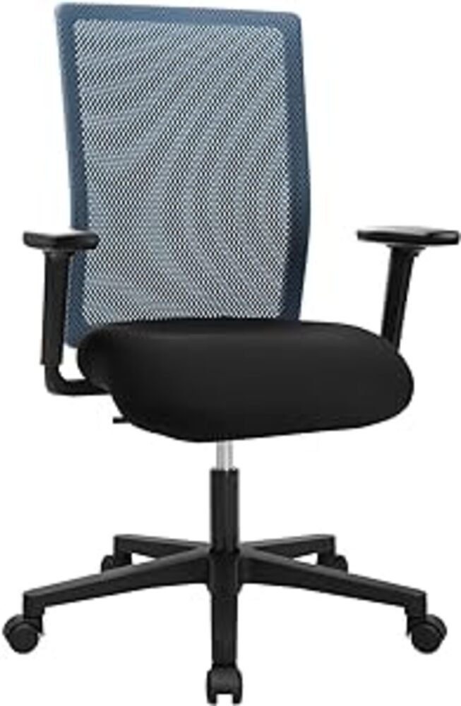TOPSTAR Bürostuhl (Bürostuhl ergonomisch: Schreibtischstuhl mit verstellbarem Sitz), Free Point N inkl. Armlehne TW1 Netz
