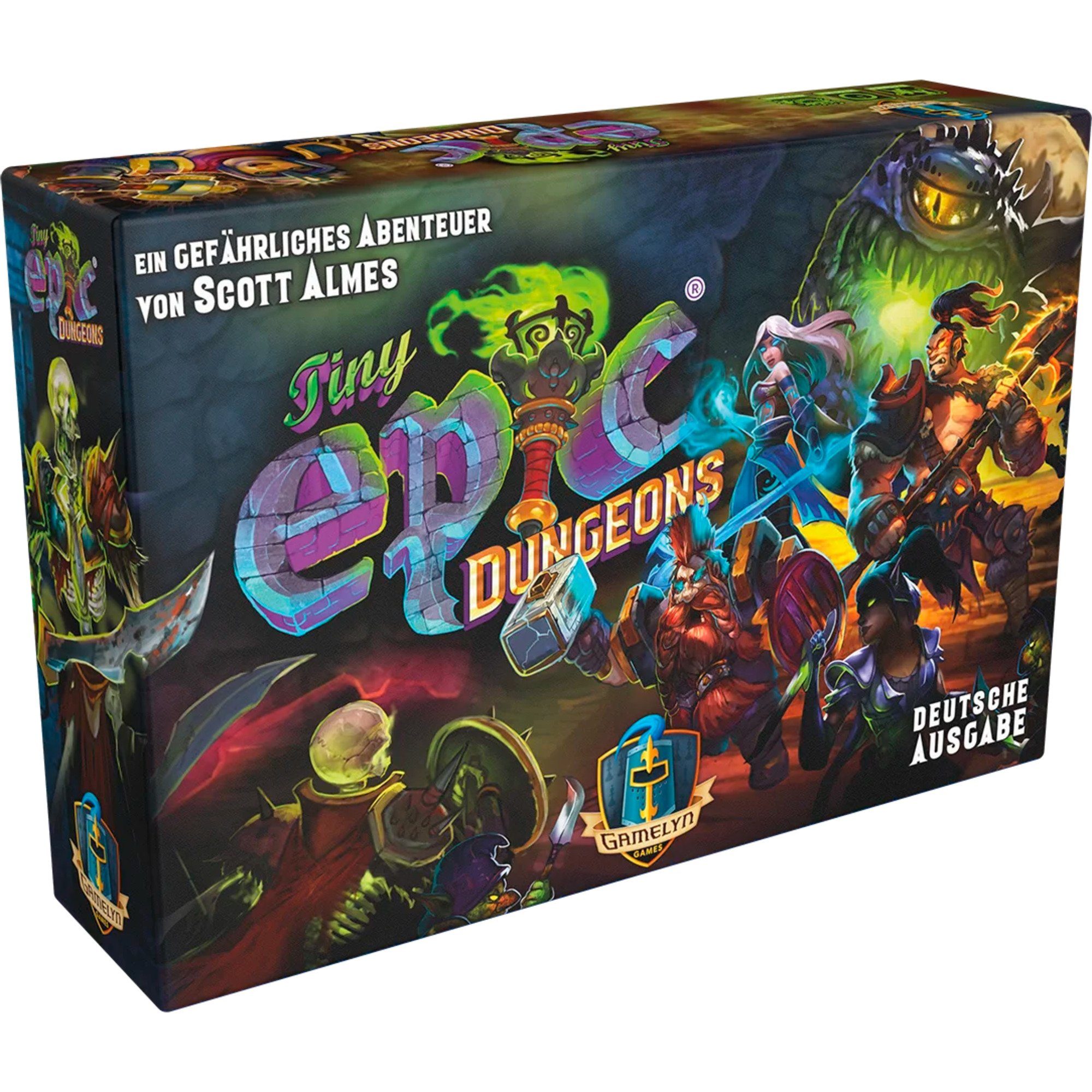 Dungeons, Asmodee Brettspiel Spiel, Tiny Asmodee Epic