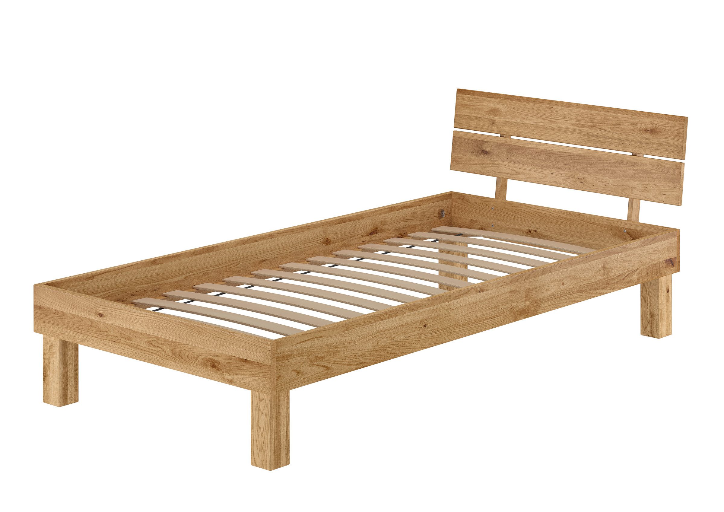 ERST-HOLZ Bett Breiteres Bettrahmen Bettgestell 100x200 günstig online kaufen