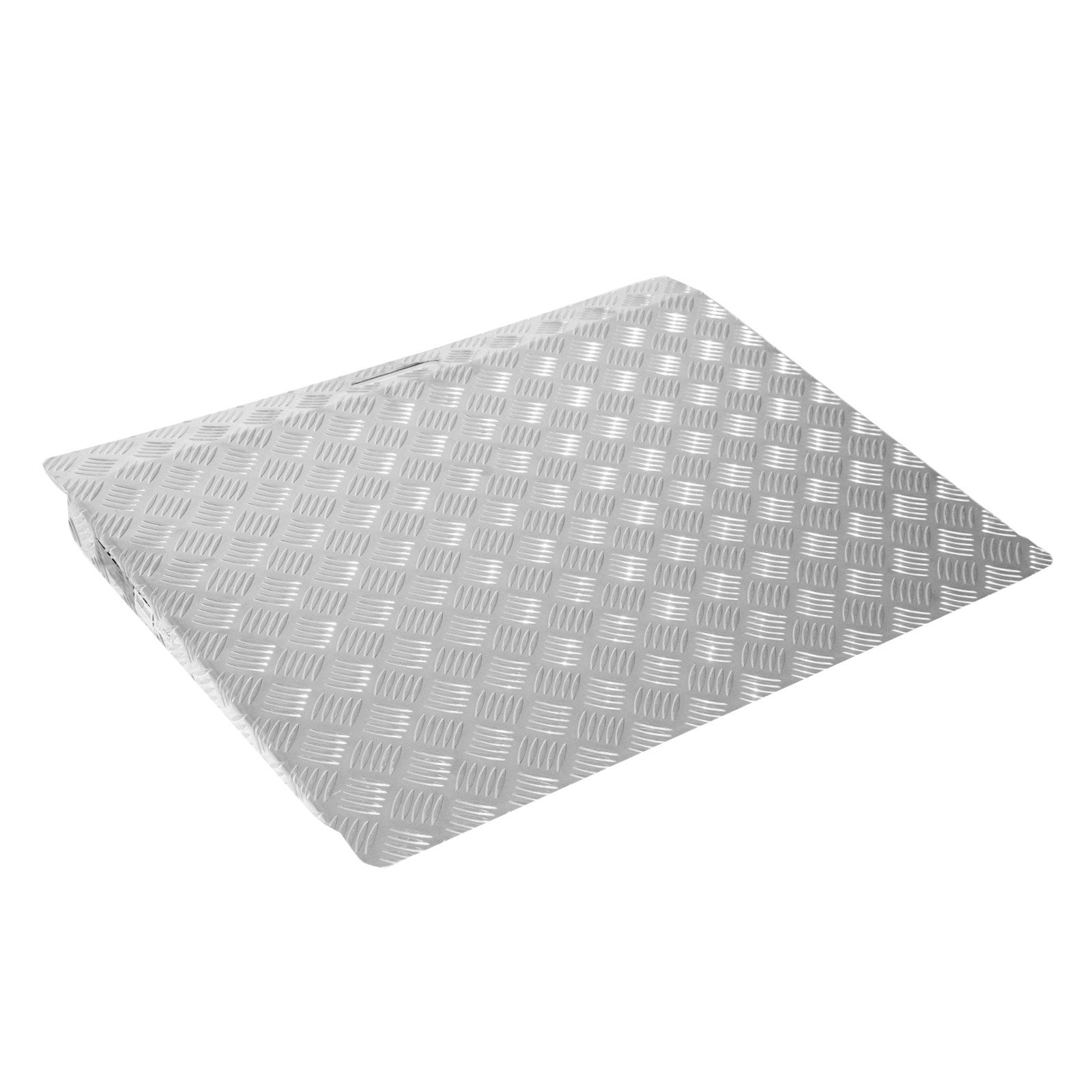 TRUTZHOLM Auffahrrampe Türschwellenrampe 63 cm Länge Rollstuhlrampe mit Tragegriff (Stück, 1-St), 250 kg Traglast,Aluminium