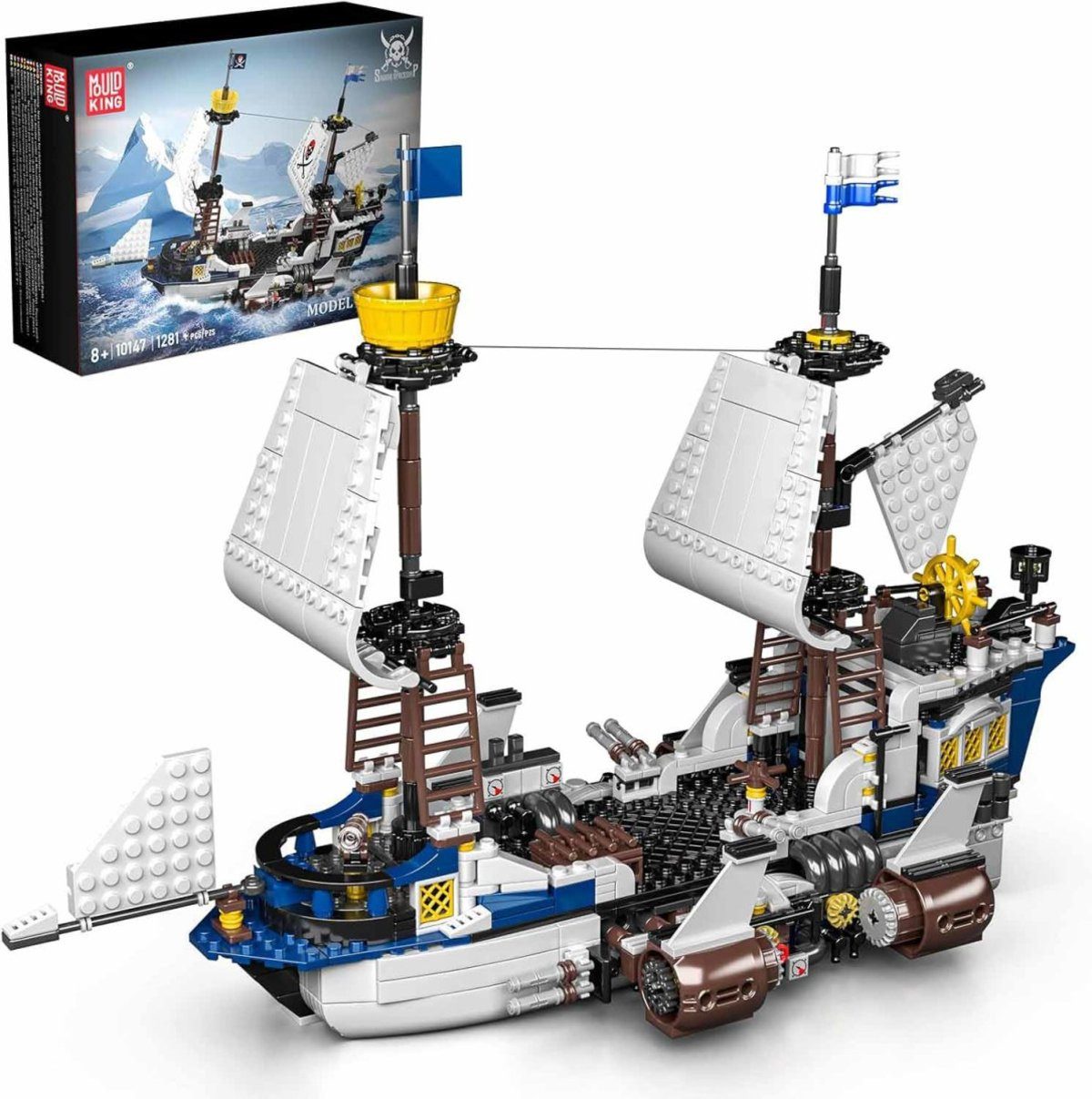 Mould King 10147 Savior Spaceship Spielbausteine