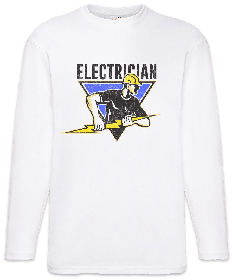 Urban Backwoods Langarmshirt Electrician I Langarm T-Shirt Elektriker Meister Beruf Handwerk (1-tlg) Elektroniker ElektroIngenieur Elektrik Strom