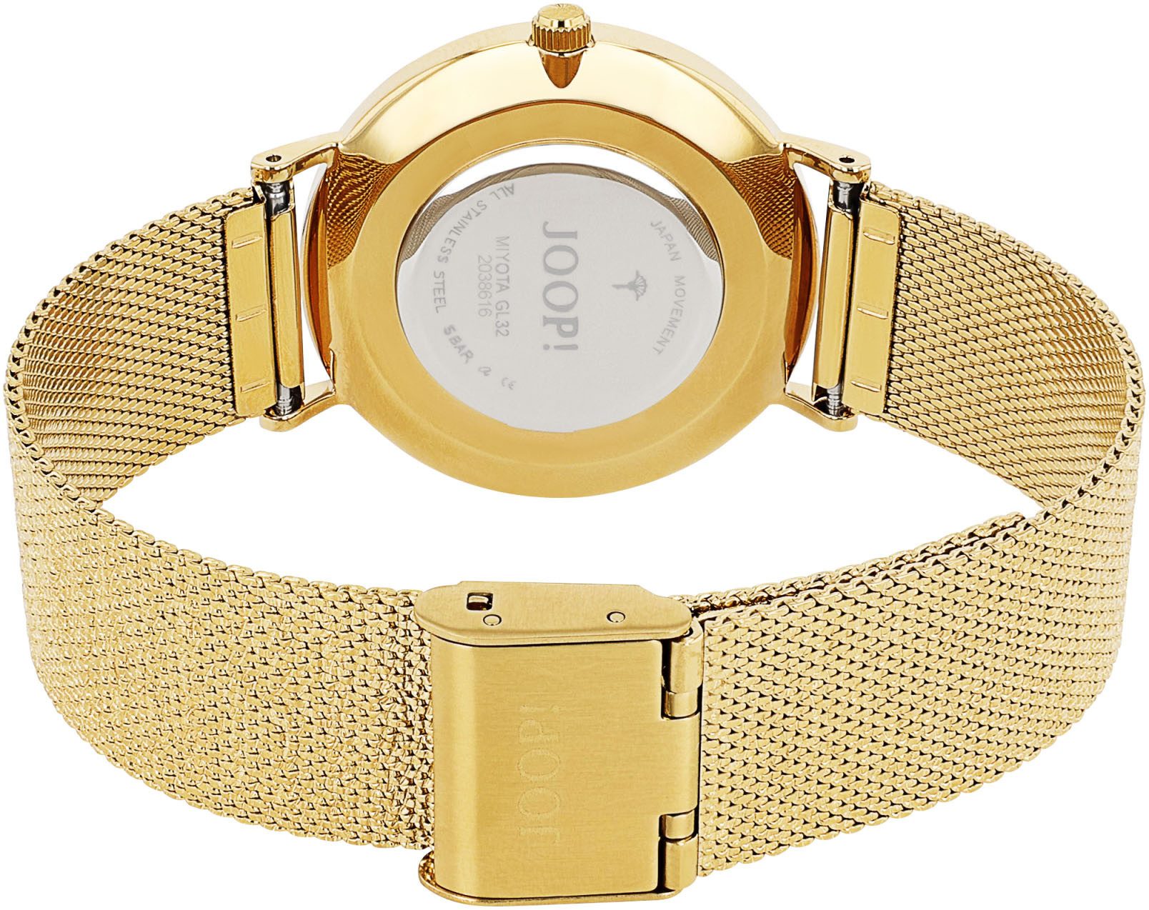 JOOP! Quarzuhr 2038616, Armbanduhr, Damenuhr, Edelstahlarmband günstig online kaufen