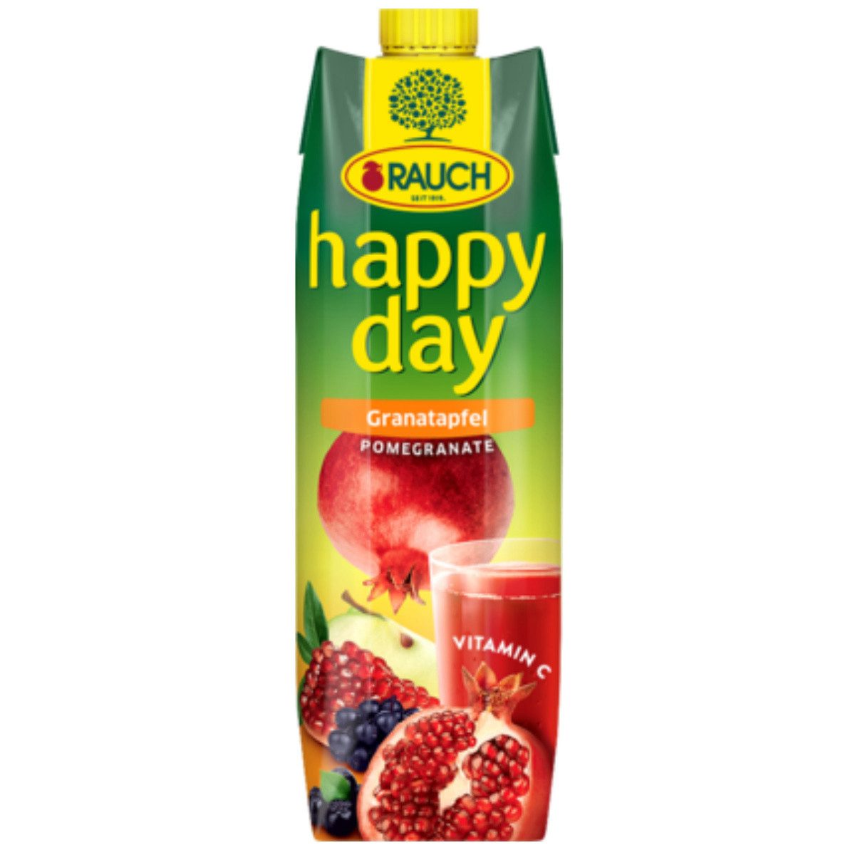 rauch Saft, Rauch Happy Day Granatapfel Fruchtsaftnektar aus Granatäpfeln 1000ml