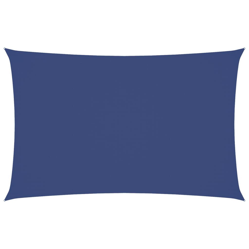 Sonnensegel Sonnensegel Oxford-Gewebe Rechteckig 2,5x5 m Blau