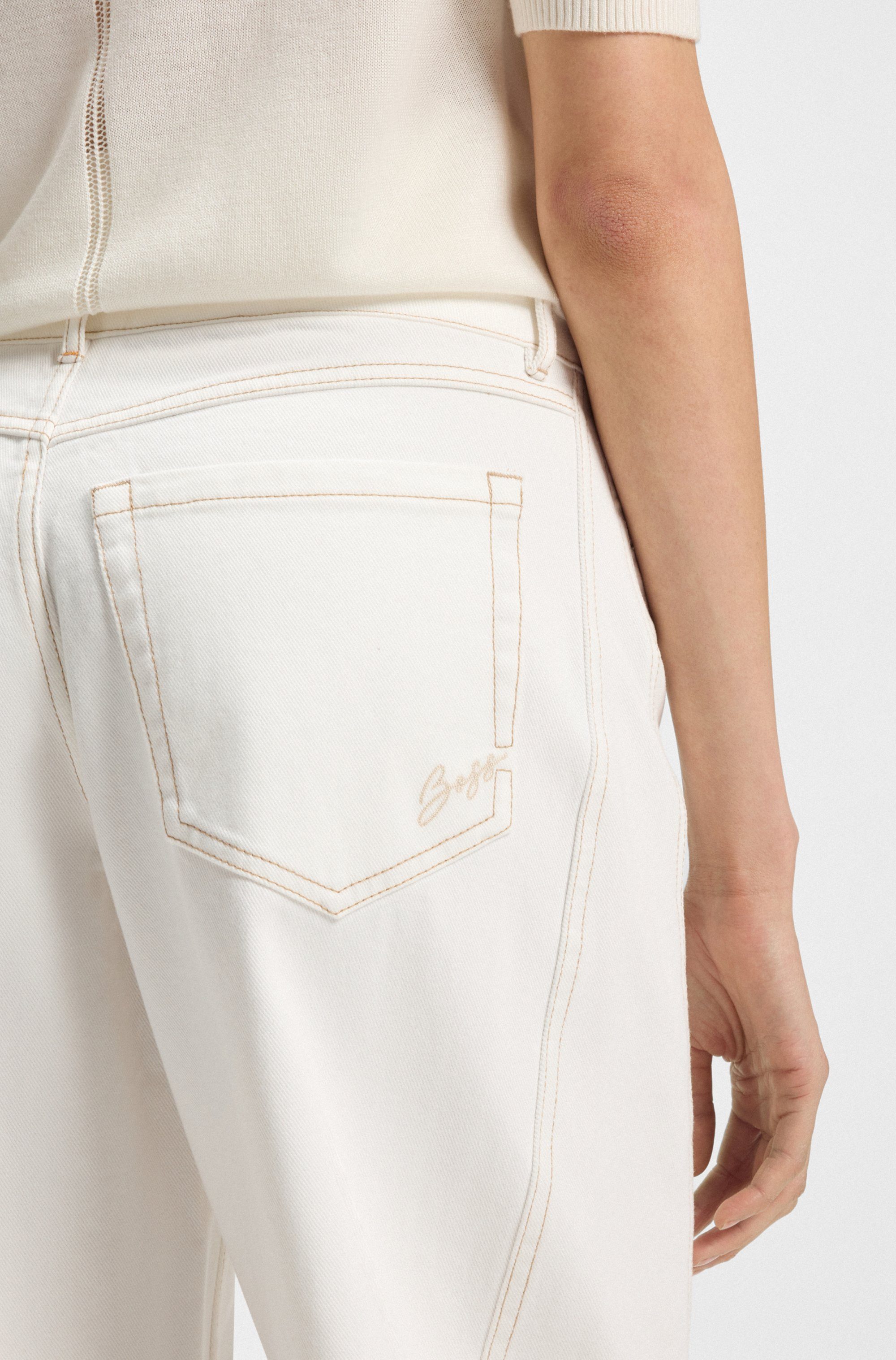 BOSS ORANGE Webhose TBaloon Premium Damenmode mit Ballon-Bein günstig online kaufen