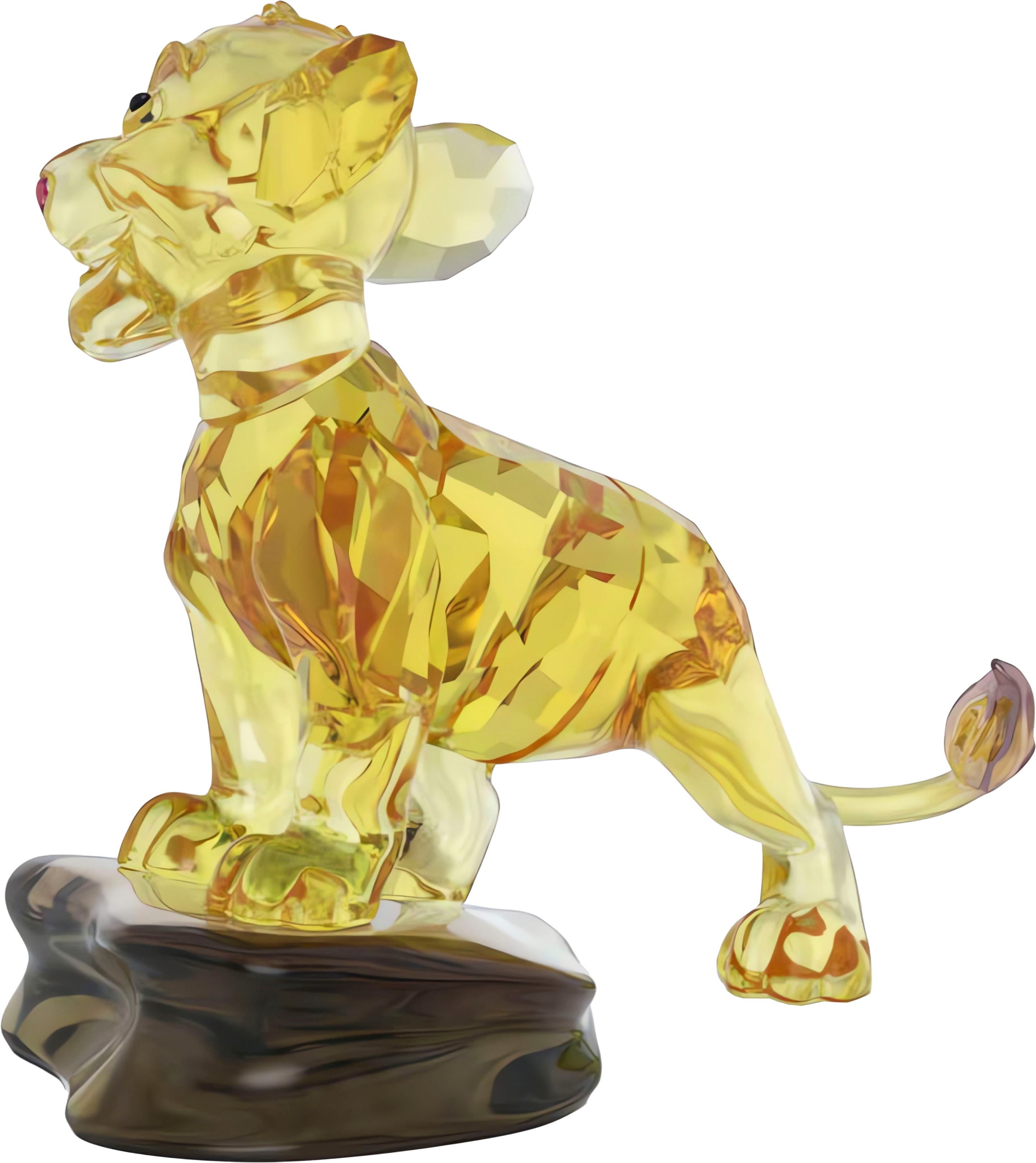Swarovski Dekofigur Kristallfigur Sammelfigur The Lion King Simba (1 St), Swarovski® Kristall