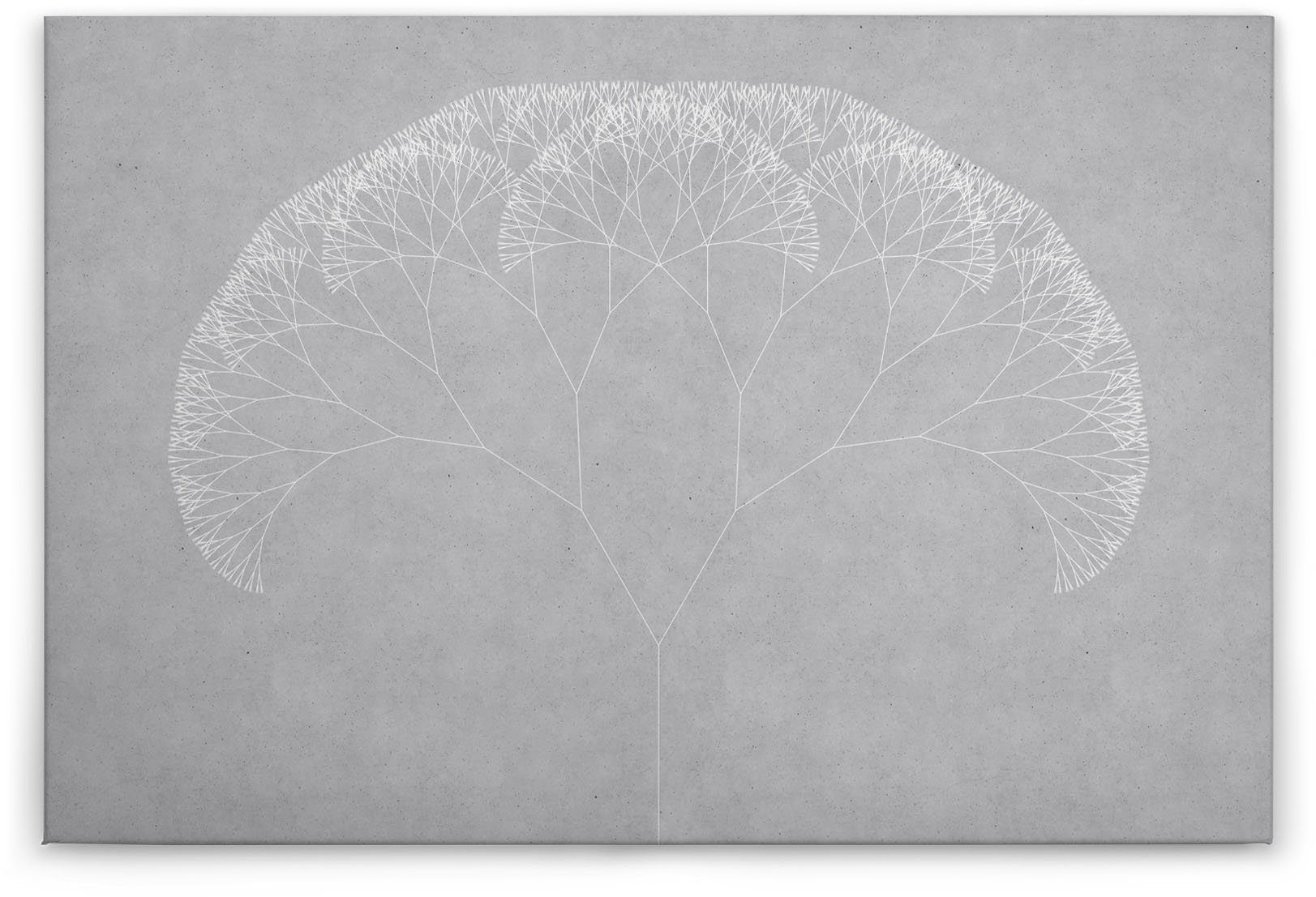 trees A.S. Grafisch Keilrahmen St), Baum 4, Abstrakt Création Bild Leinwandbild (1