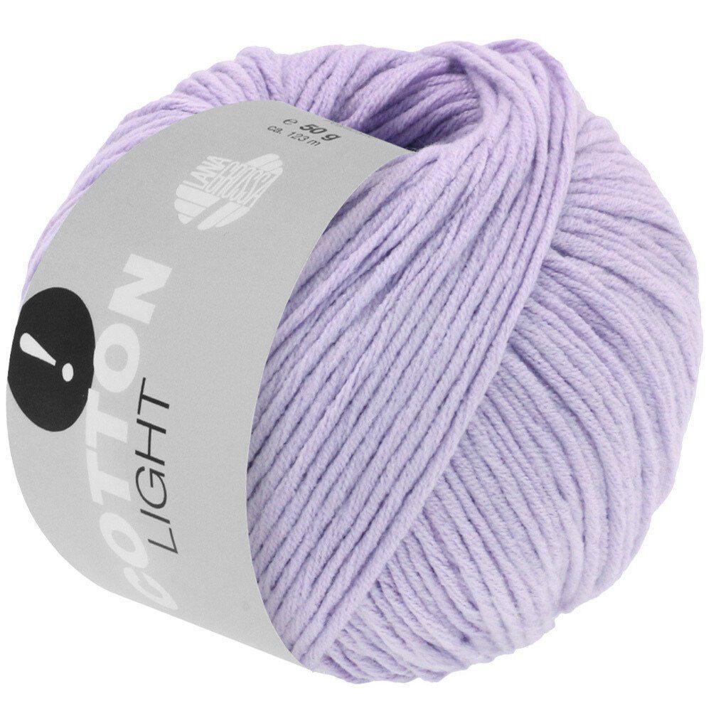 LANA GROSSA COTTON LIGHT AKTION! Häkelwolle, 123 m (Multifile Baumwollmischung), 50 g