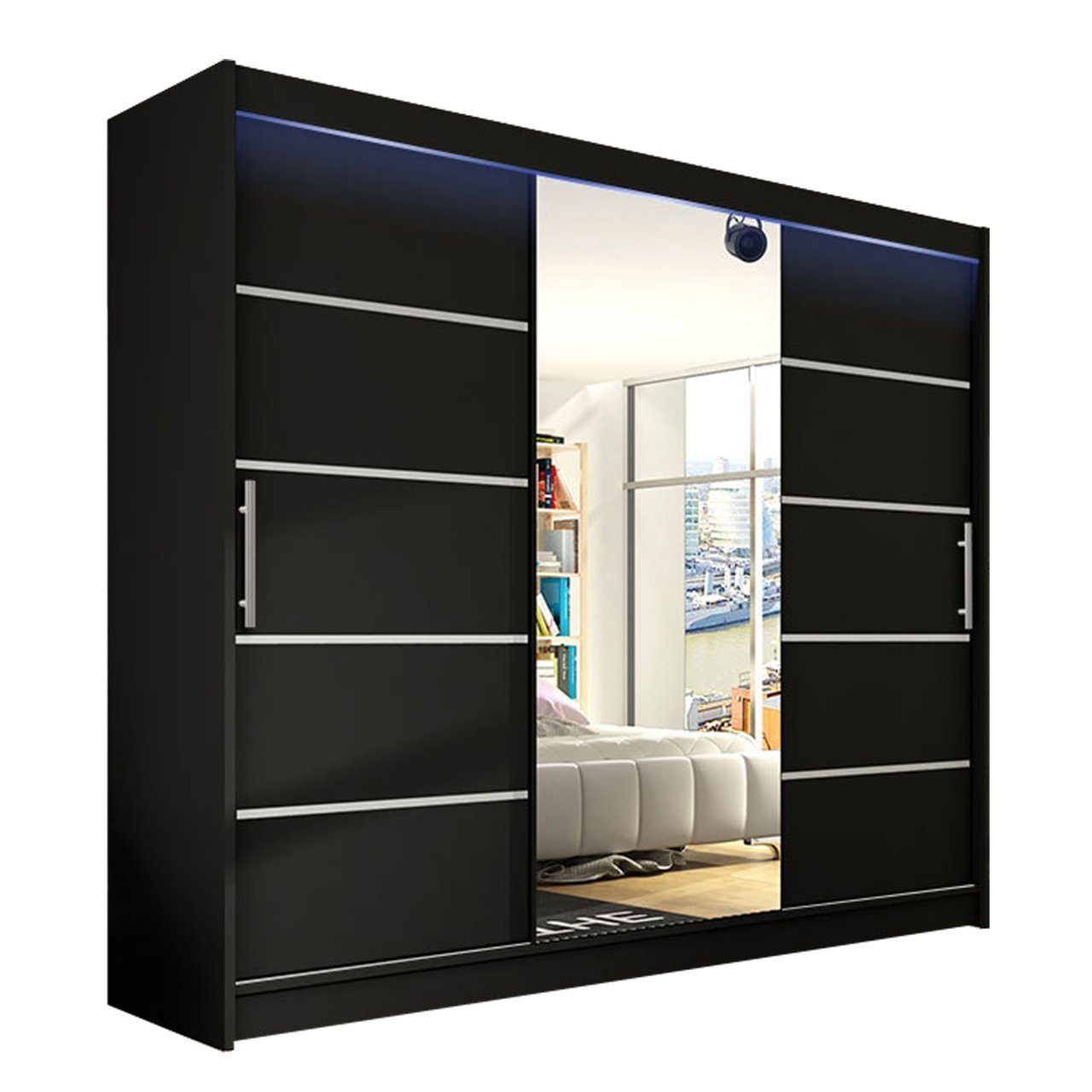 MIRJAN24 Kleiderschrank Aston VI (mit Schiebetüren günstig online kaufen