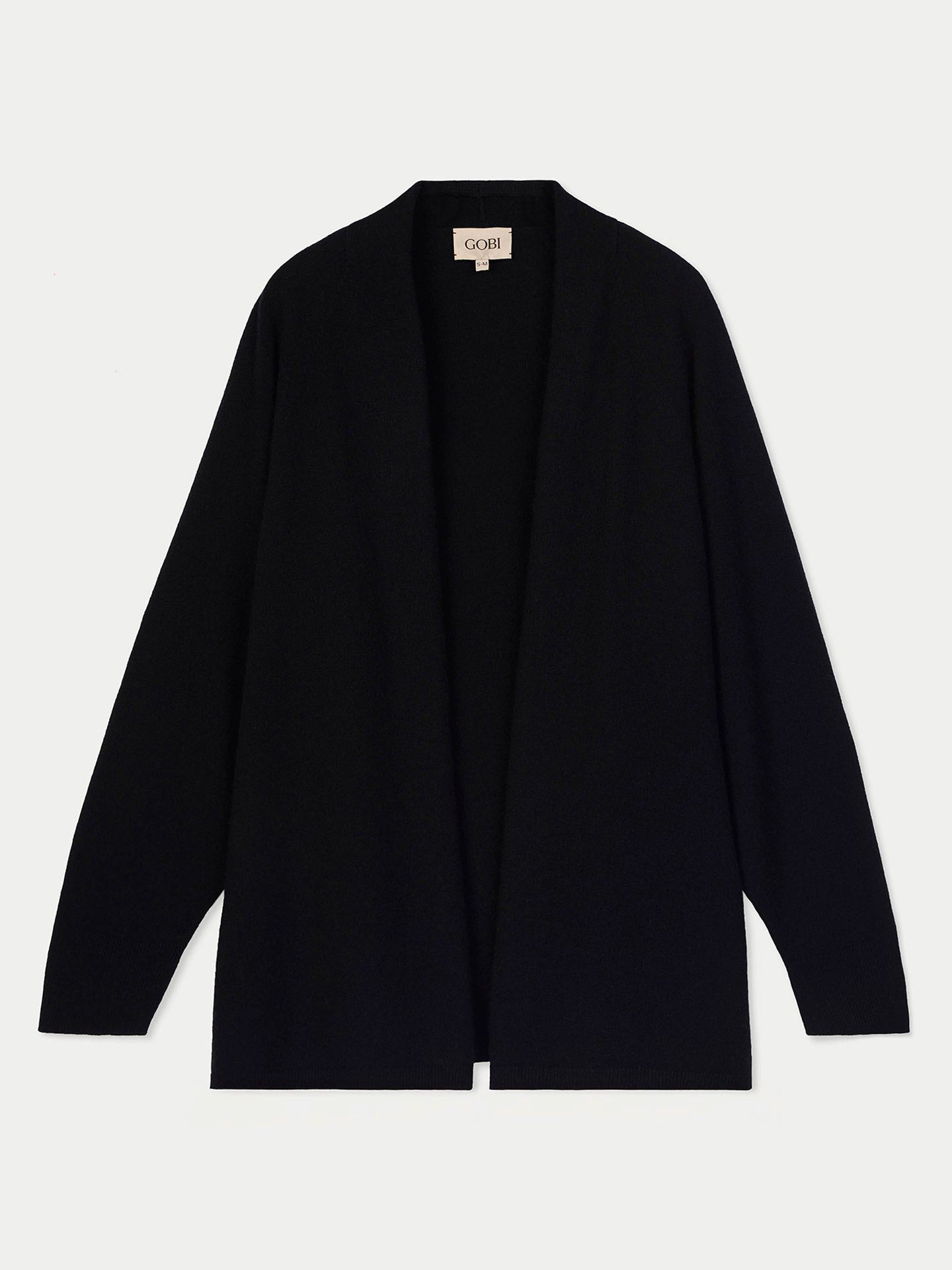 GOBI Cashmere Cardigan Offene Kaschmir-Strikjacke