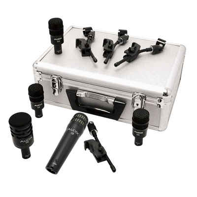 Audix Mikrofon (DP5-A Mikrofonset für Drums / Koffer), DP5-A Mikrofonset für Drums / Koffer - Mikrofon Set