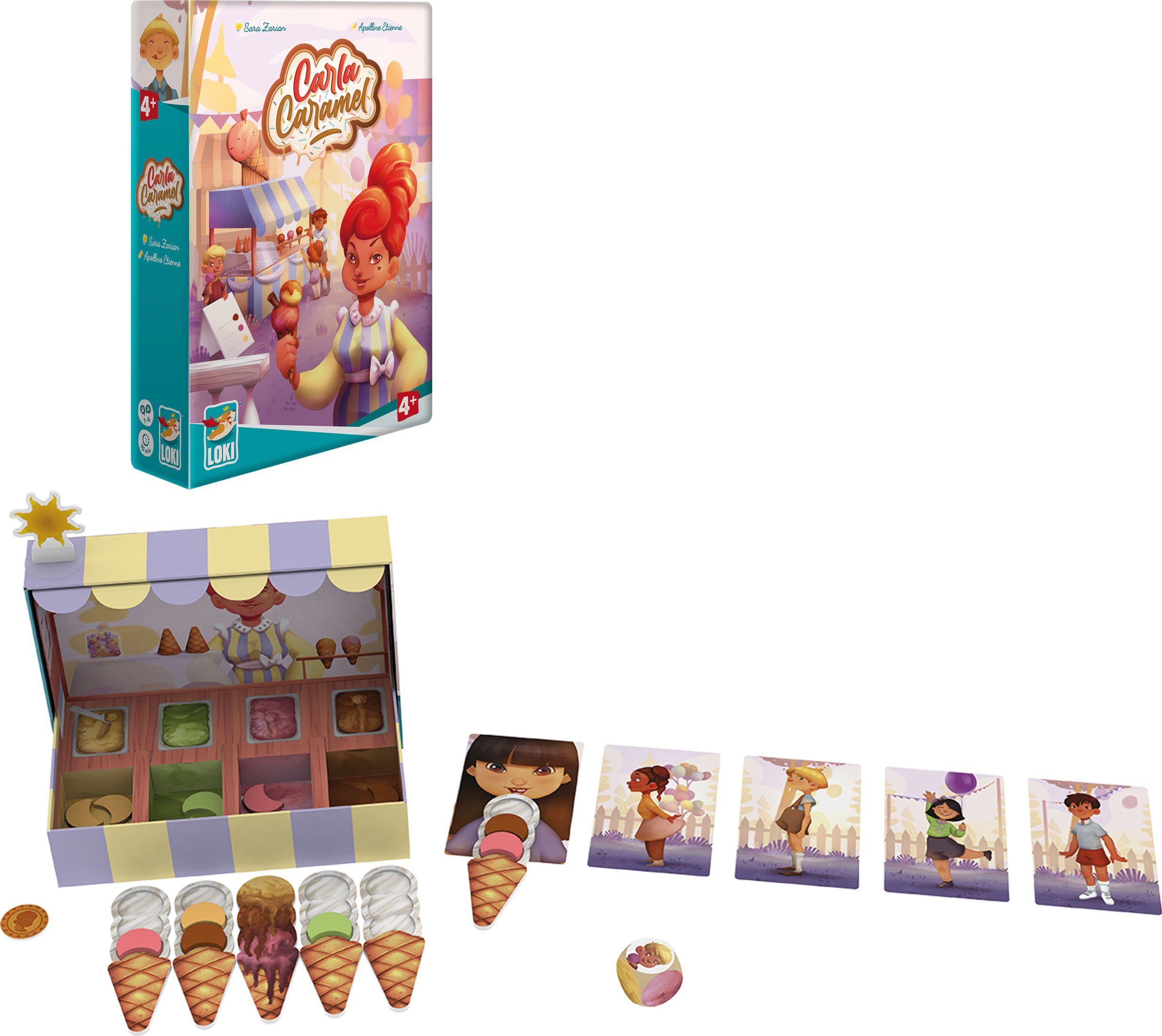 LOKI Spiel Carla Caramel, Kinderspiel