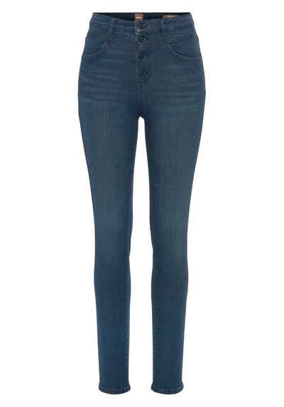 BOSS Skinny-fit-Jeans »KITT SKINNY HR 1.1 10246842 01« mit Button-Fly Verschluss