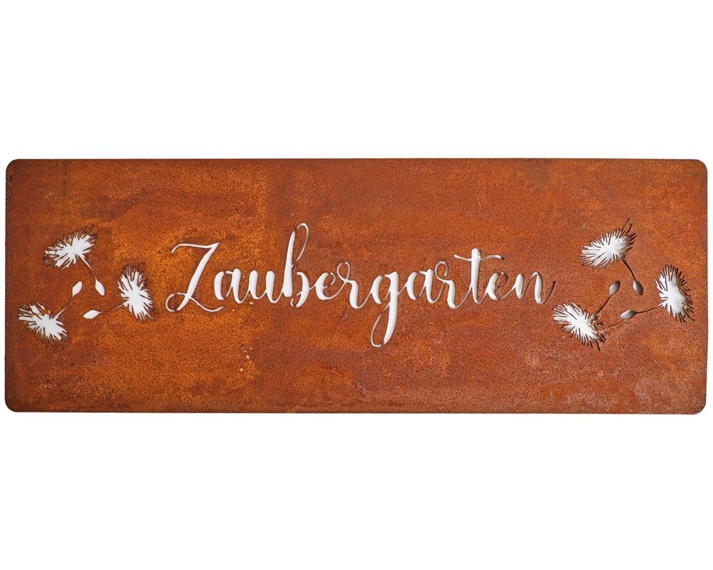 matches21 HOME & HOBBY Gartenfigur Schild günstig online kaufen