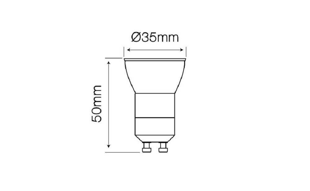 LED-Line LED-Leuchtmittel GU11 LED Line 3W 255lm 6000K Kaltweiß Lampe Leuch günstig online kaufen