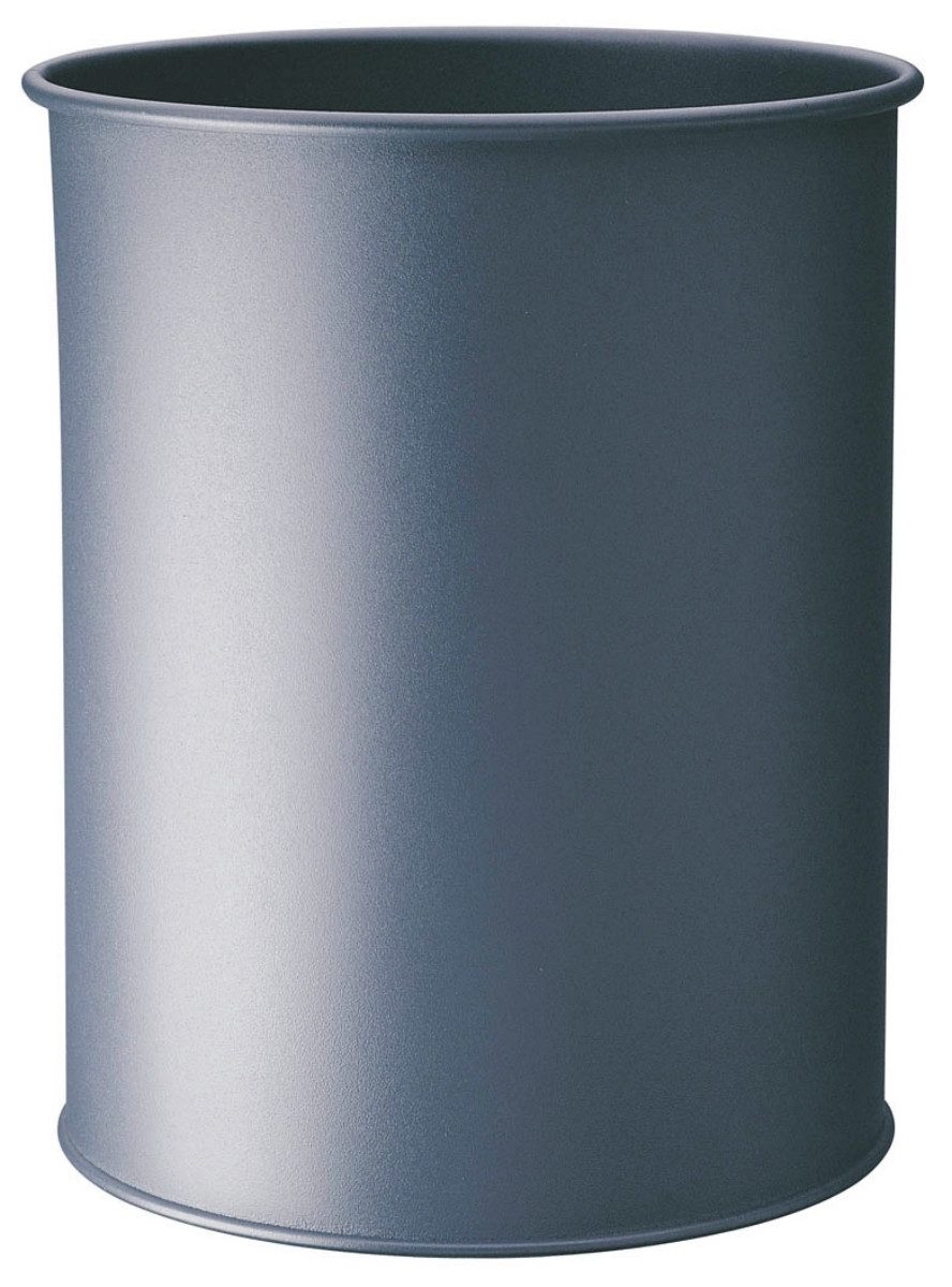 DURABLE Papierkorb Papierkorb Metall rund 15l anthrazit