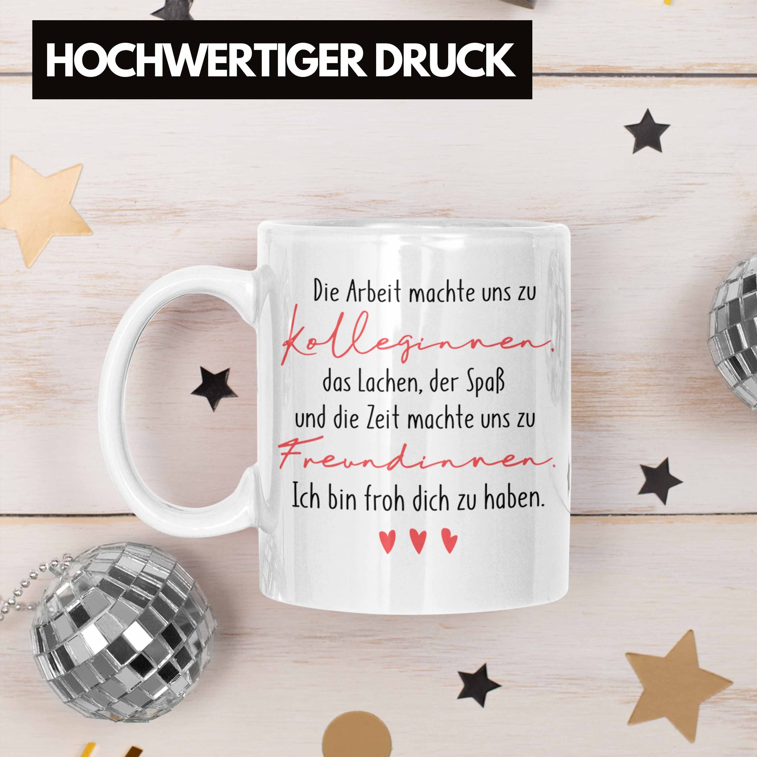 Tasse Geschenk Kollegin Trendation Trendation Weiss - Beste Tasse Arbeitskollegin Geschenkide