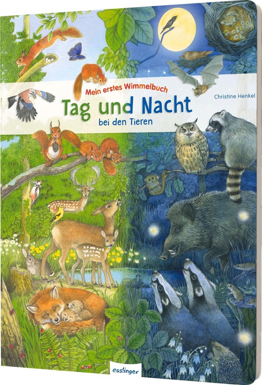Mein erstes Wimmelbuch: Tag und Nacht bei den Tieren / diverse