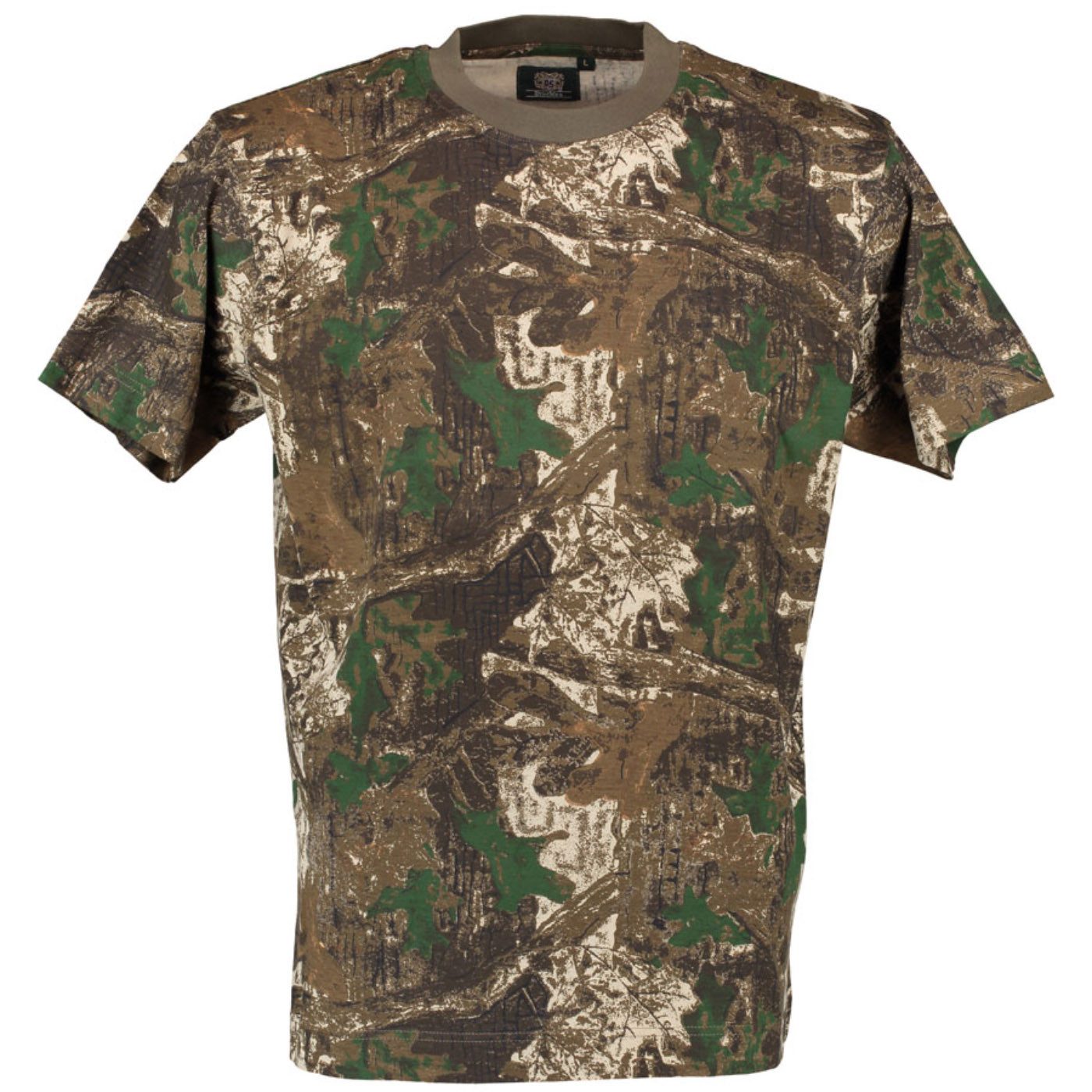 German Wear Trachtenshirt OJ15 (Spar-Set, 2er-Set) 2er Pack Jagd T-Shirt Trachtenmode Waldtarnund Oliv