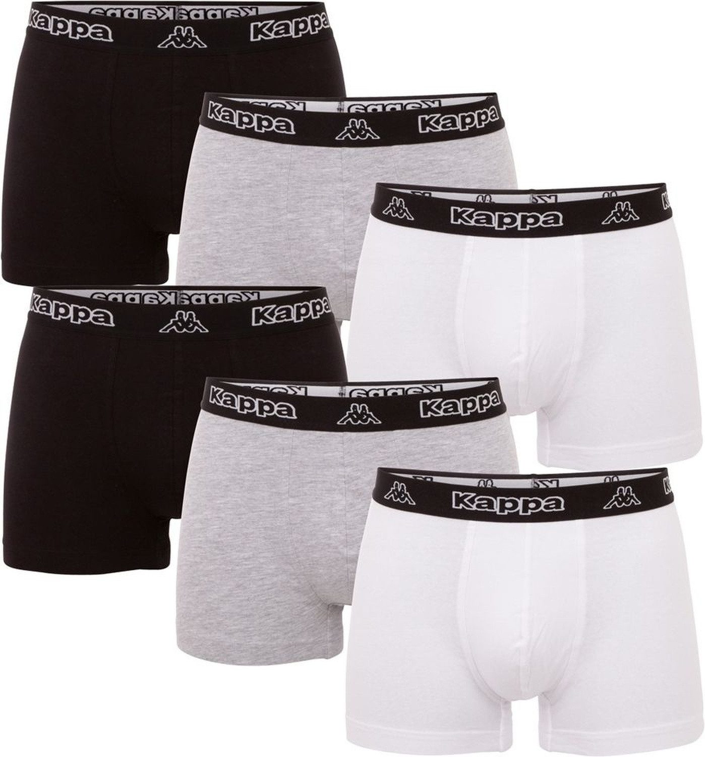 Kappa Boxershorts Boxershorts, 6er Pack