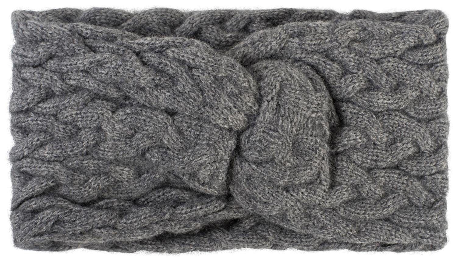 styleBREAKER Stirnband Strick Stirnband mit Zopfmuster günstig online kaufen