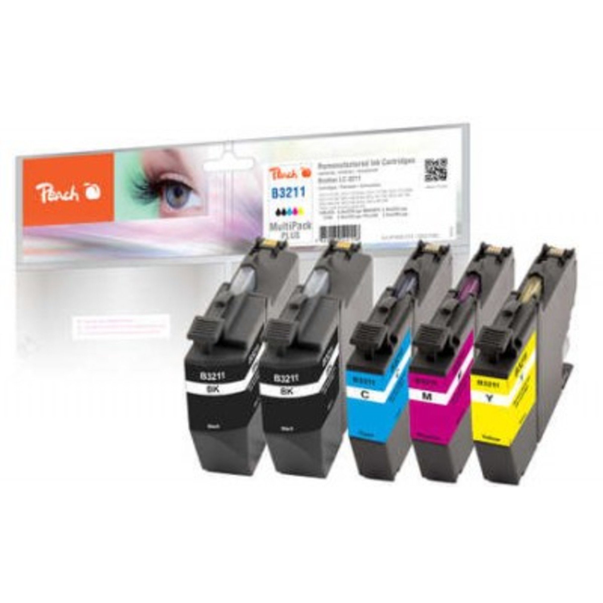 PEACH Tinte Spar Pack Plus PI500-274 Tintenpatrone