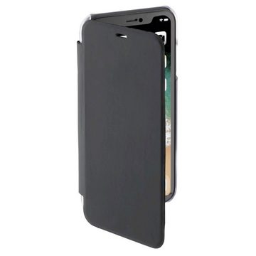Hama Handyhülle Booklet Case Clear für Apple iPhone XR, Case Flip-Cover für Apple iPhone XR 360° Schutz transparente Rückseite
