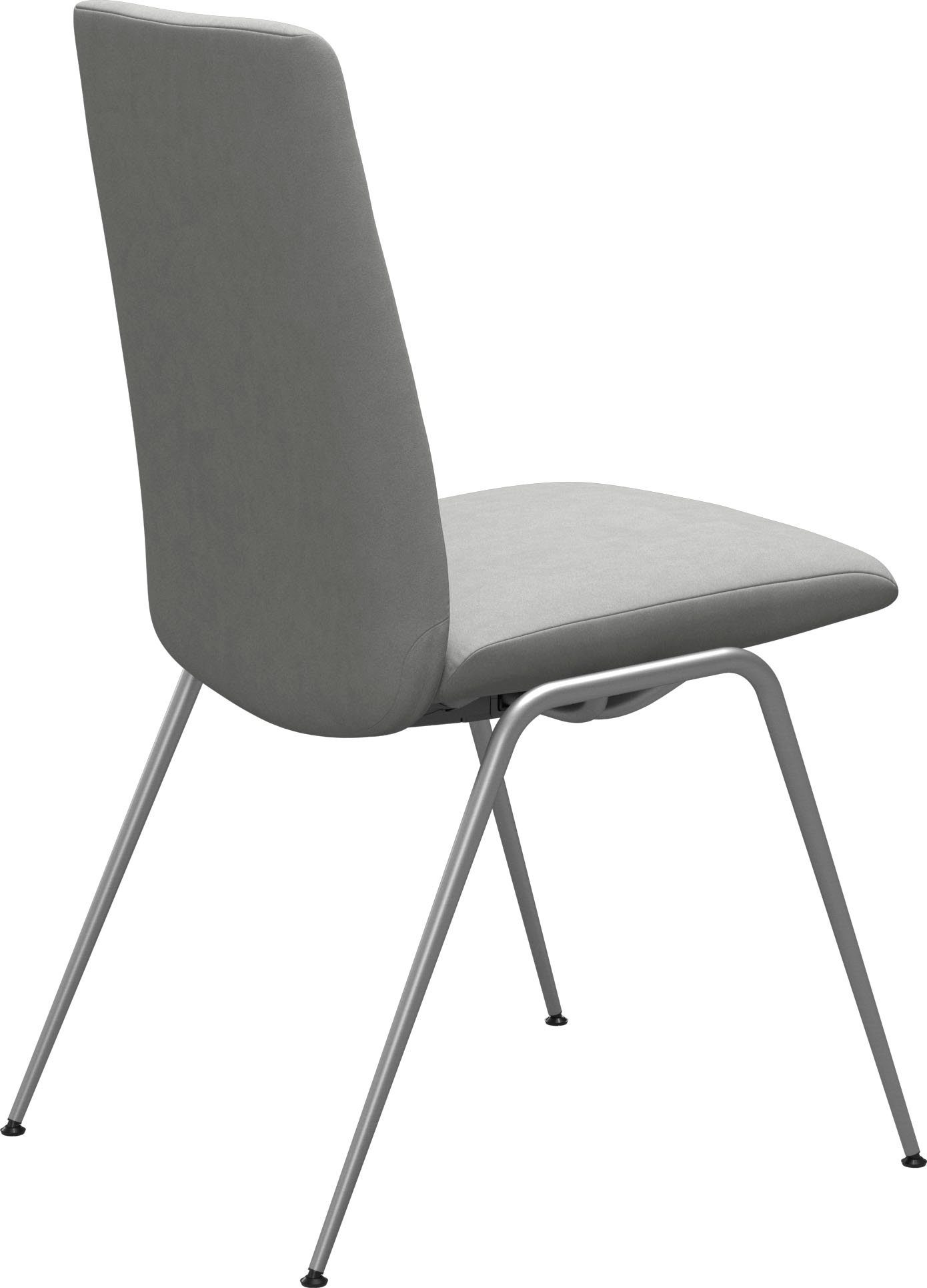 aus Stressless® mit in Low matt Chrom Stahl Laurel, Polsterstuhl Größe M, Back, Beinen