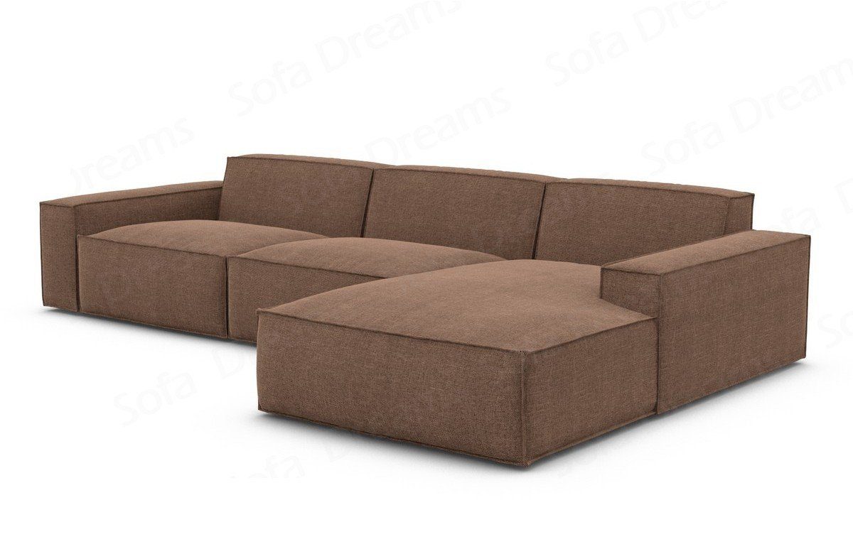 Sofa Dreams Ecksofa Stoffsofa Sofa Polstercouch Modern Formenta L Form Kurz Eckcouch, Loungesofa