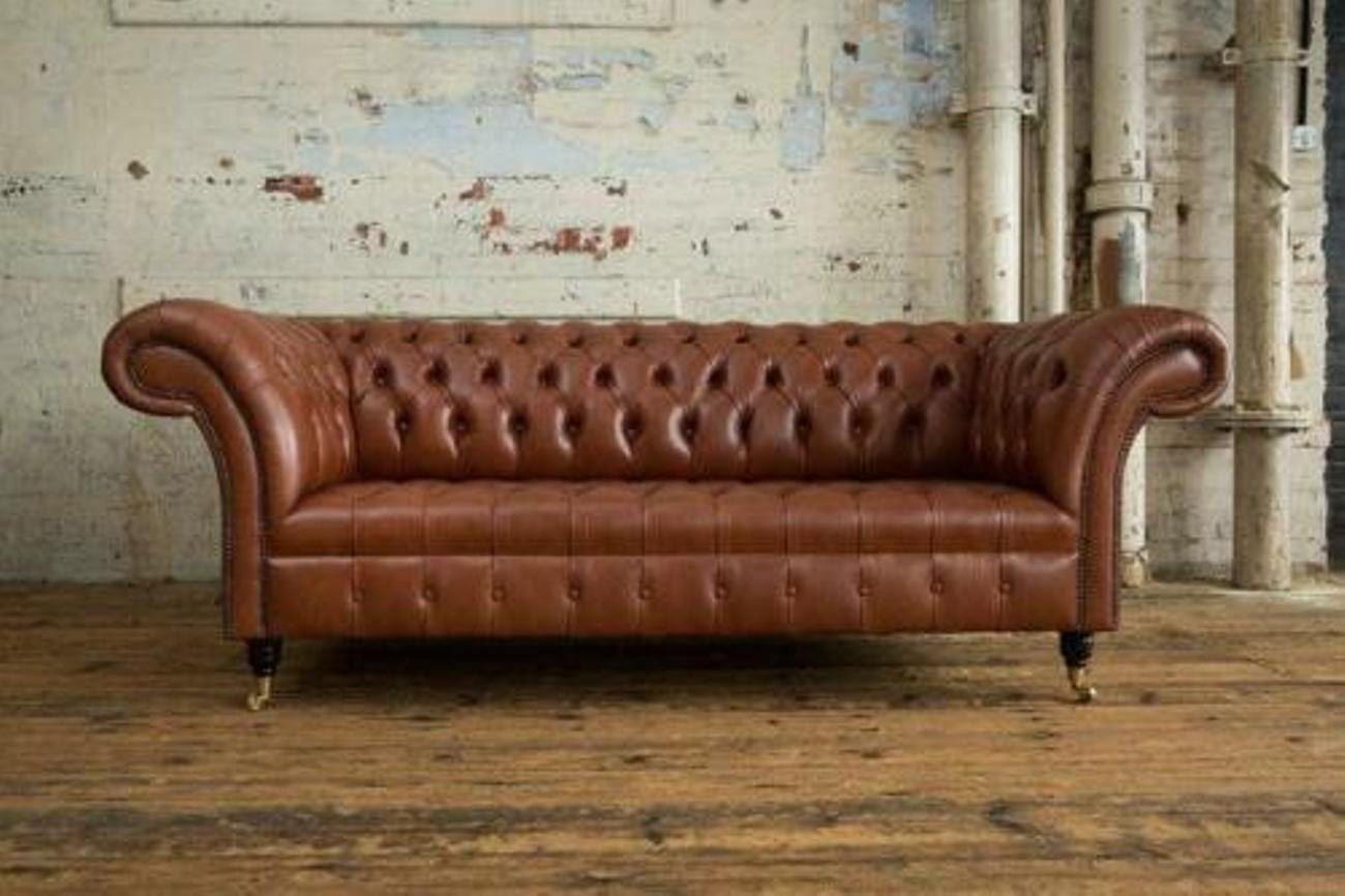 Chesterfield-Sofa Chesterfield Polster Sofas Design Luxus Couch Sofa 3 Sitzer