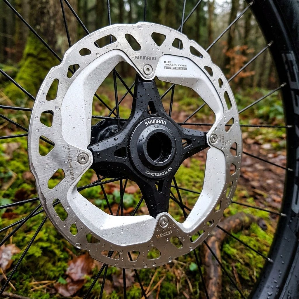 Shimano Scheibenbremse SHIMANO Bremsscheibe RT-MT800 160 mm Center Lock mit Innenverzahnung -
