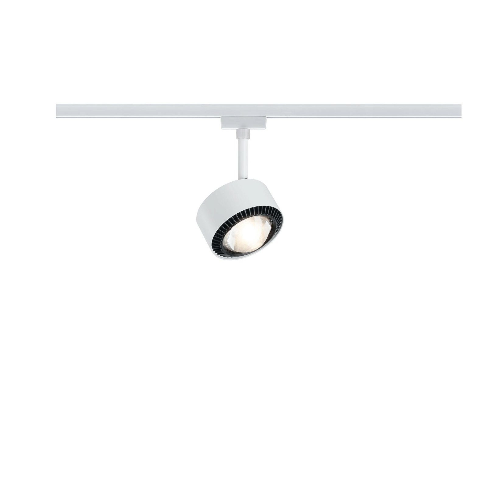 Schienensystem-Leuchten URail Schienenspot Aldan Einzelspot 498lm 8W 2700K 230V Weiß, Schwarz
