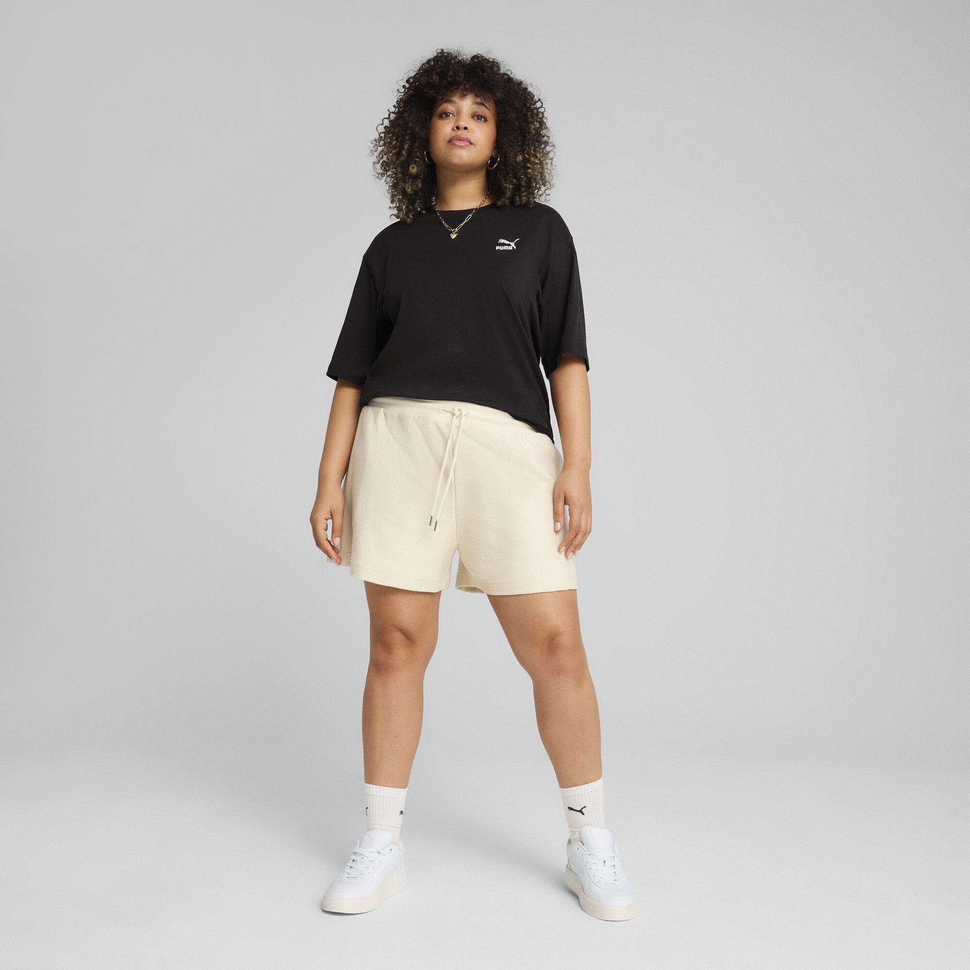PUMA Sporthose PREMIUM ESS 4" Jacquard-Shorts günstig online kaufen