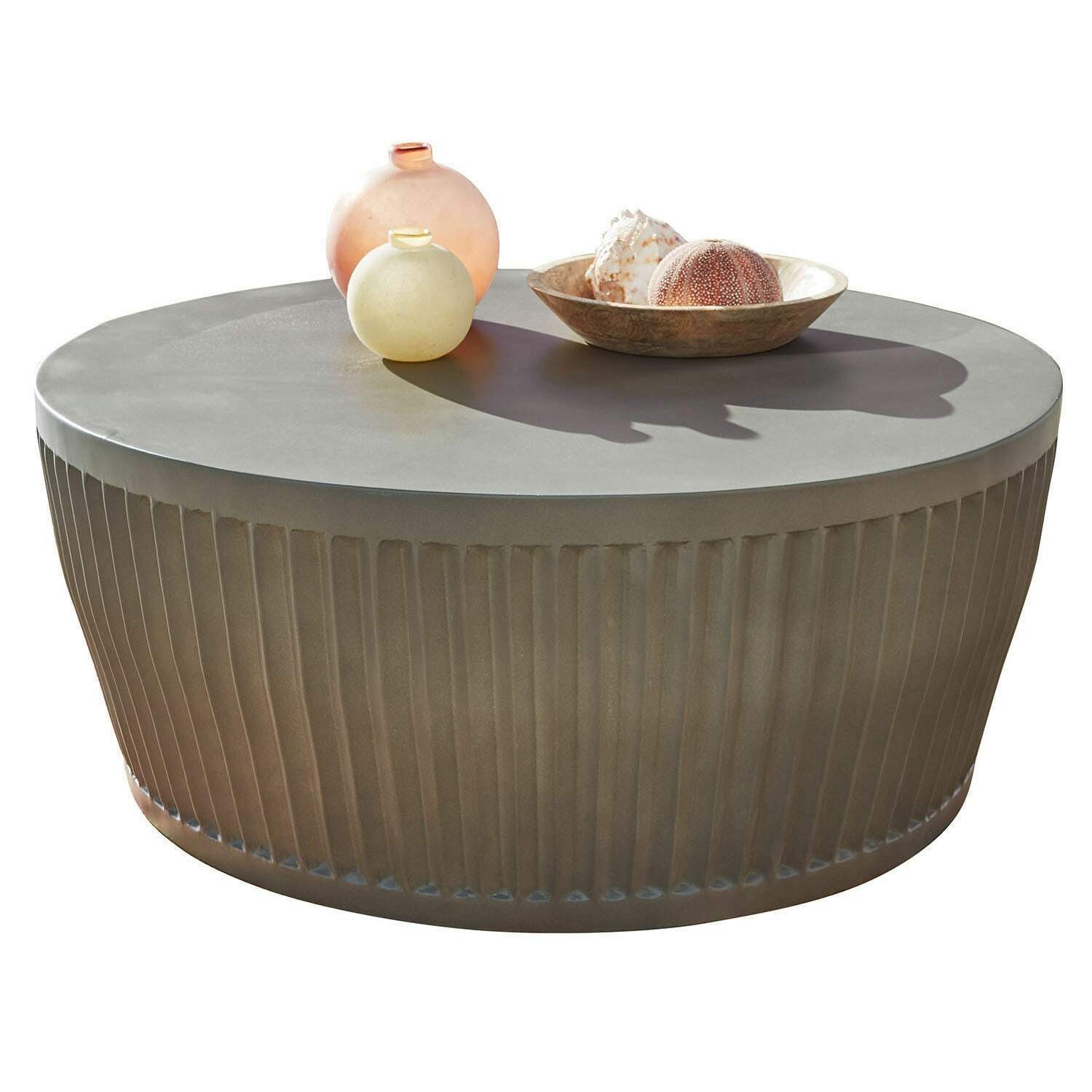 Mirabeau Gartentisch Couchtisch Vesalune grau