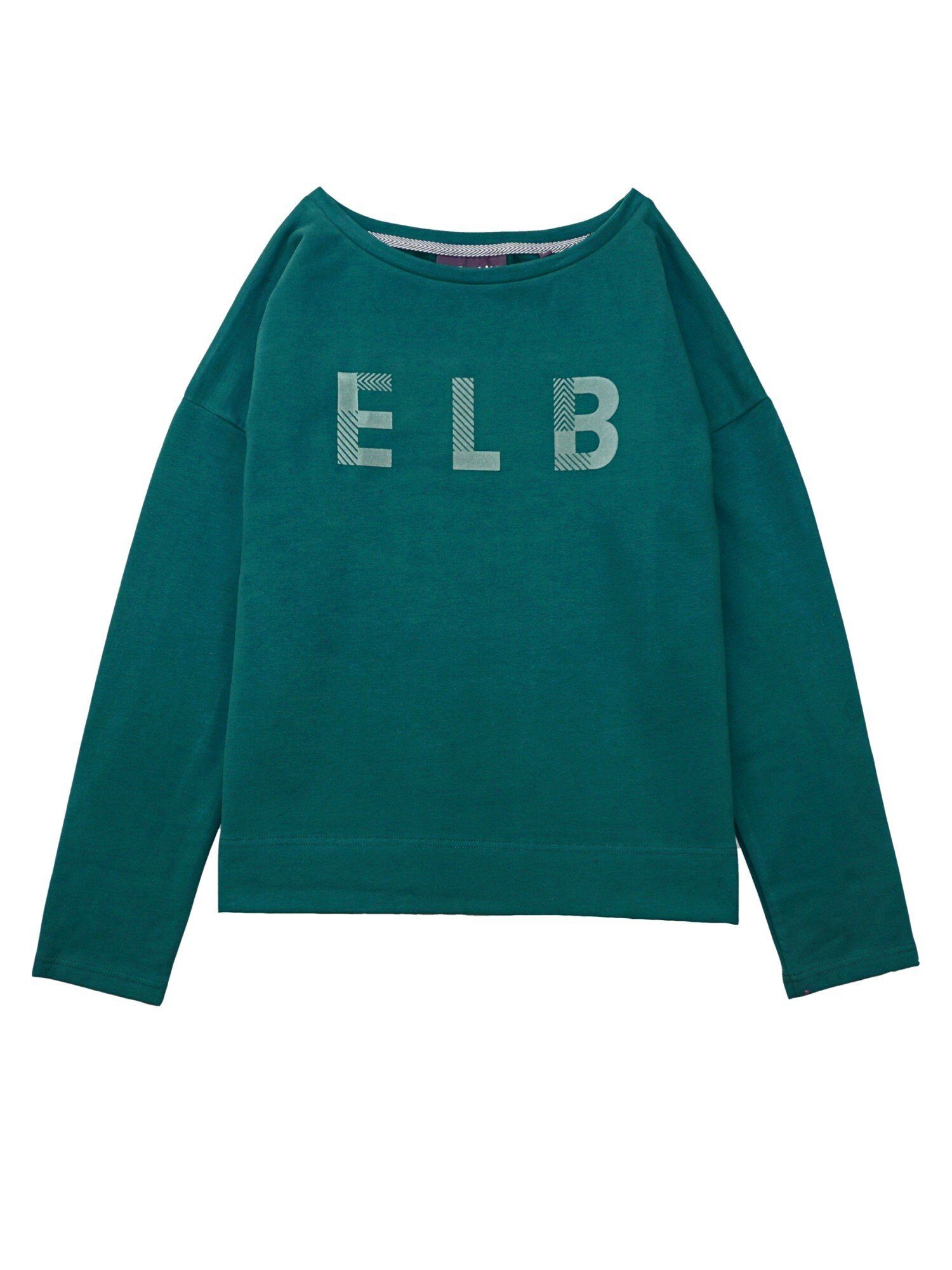 Elbsand Longsleeve Sweatshirt Alis mit Backprint und Front- Pullover (1-tlg)
