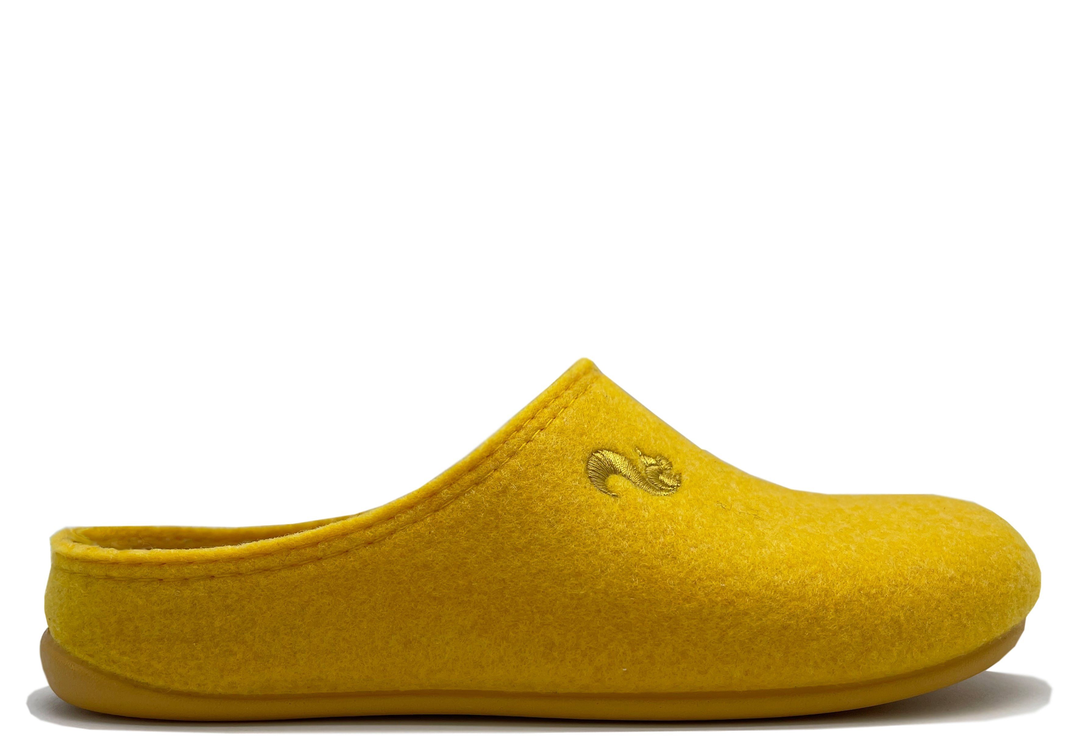 Vegan 1856 Slipper Slipper thies Recycled yellow PET