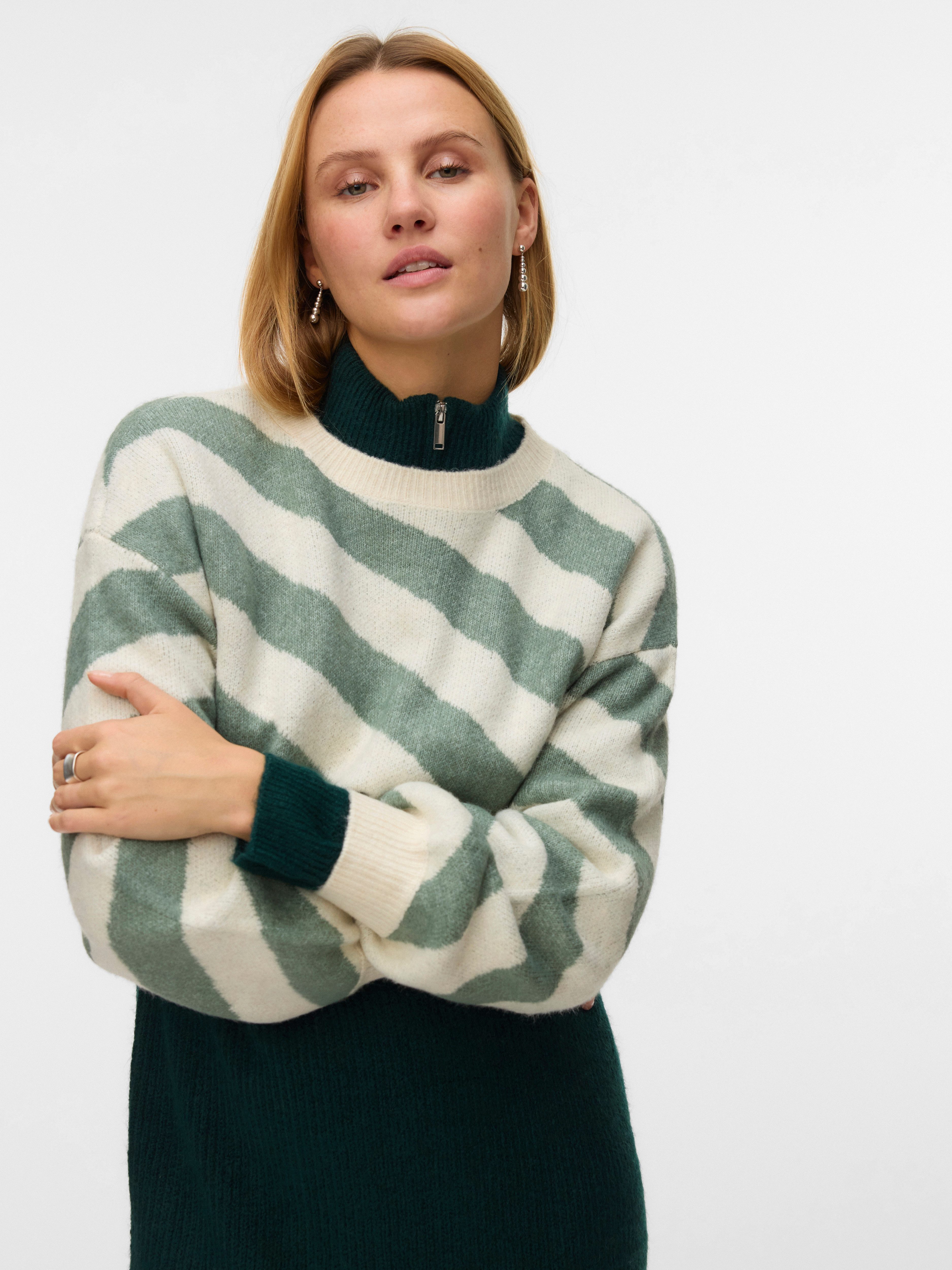 Vero Moda Rundhalspullover VMLARA LS O-NECK günstig online kaufen