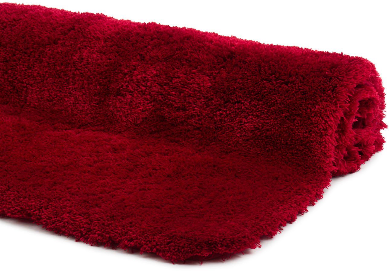 Gözze Badematte »DELUXE«, rutschhemmend beschichtet, fußbodenheizungsgeeignet, Polyester, rechteckig, mit extra hohem Flor