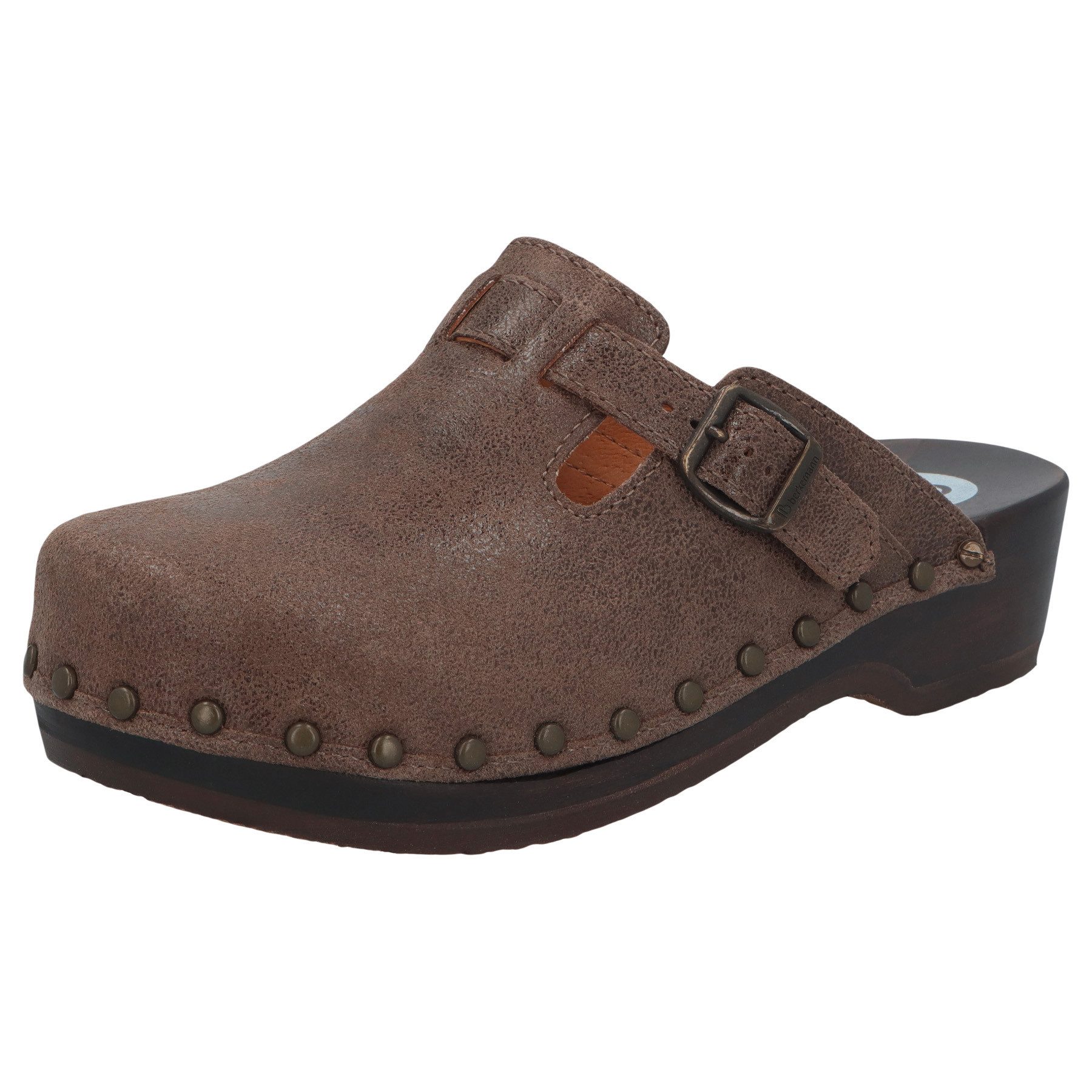 BERKEMANN Berkemann neutral Holz Riemen-Toeffler Clogs günstig online kaufen
