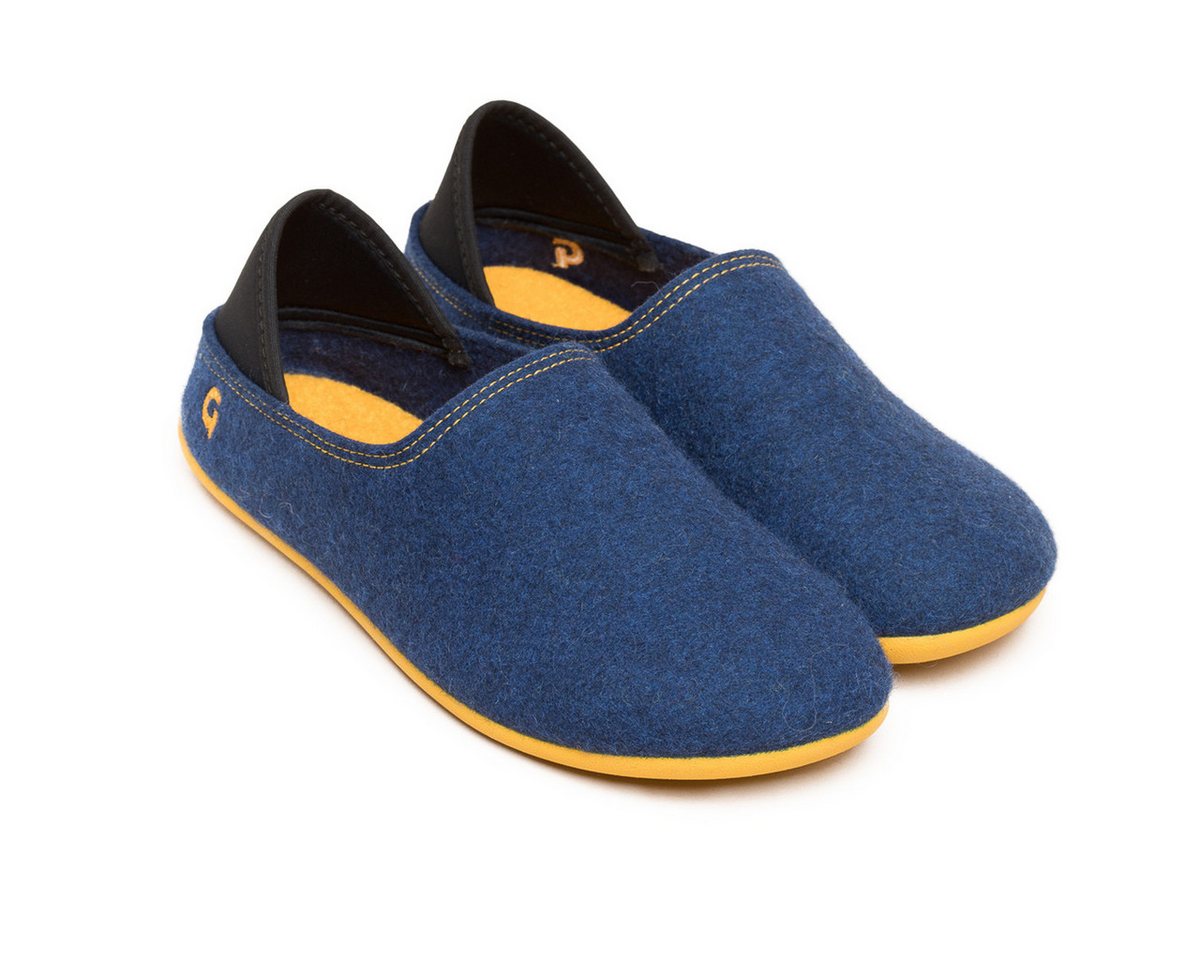 Gottstein Wool Slip-On Hausschuh Hausschuh - Slipper für draußen und drinnen, Aus 100% Schurwolle