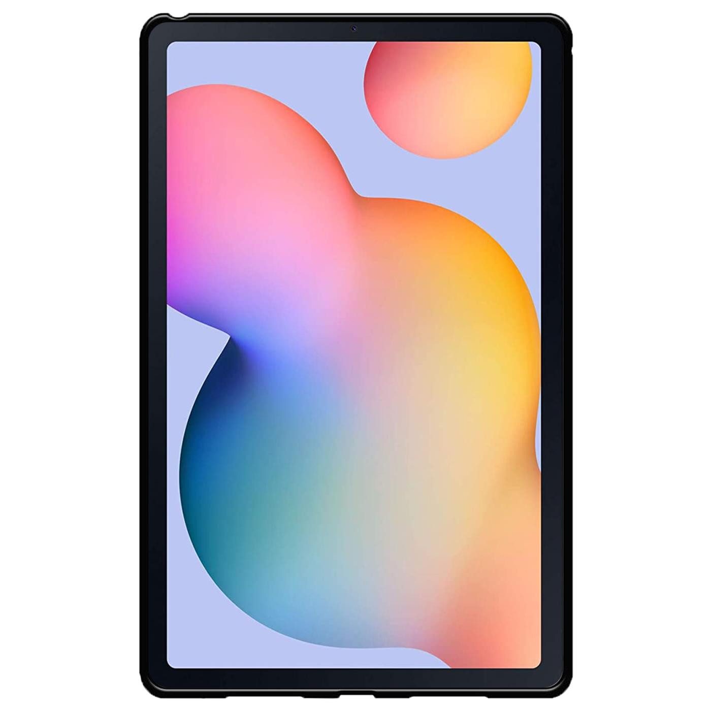 CoolGadget Tablet-Hülle Silikon Schutz Hülle für Samsung Galaxy Tab A 10.5 2018 26,6 cm (10,5 Zoll), inkl. Glas Schutzfolie TPU Cover Panzer Case Tasche matt