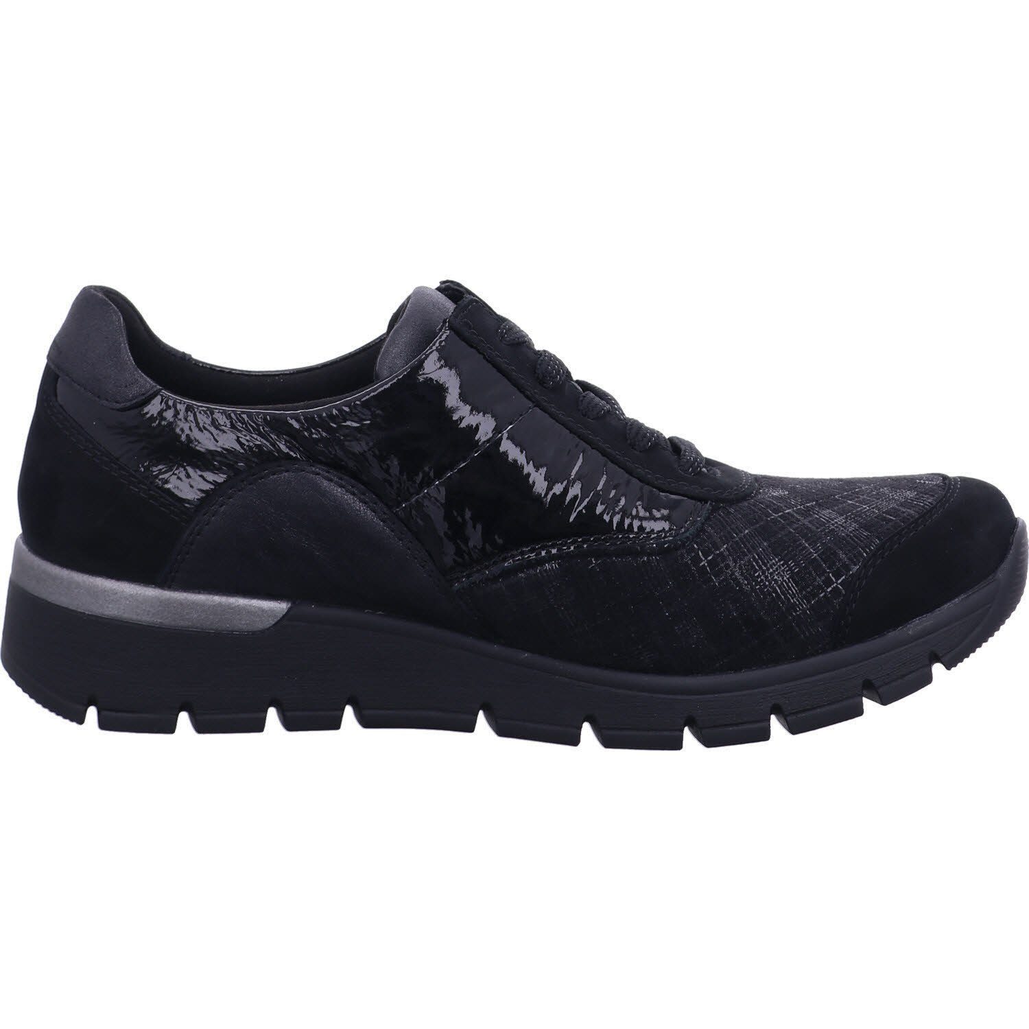 Waldläufer Sneaker schwarz-kombiniert-schwarz-kombiniert