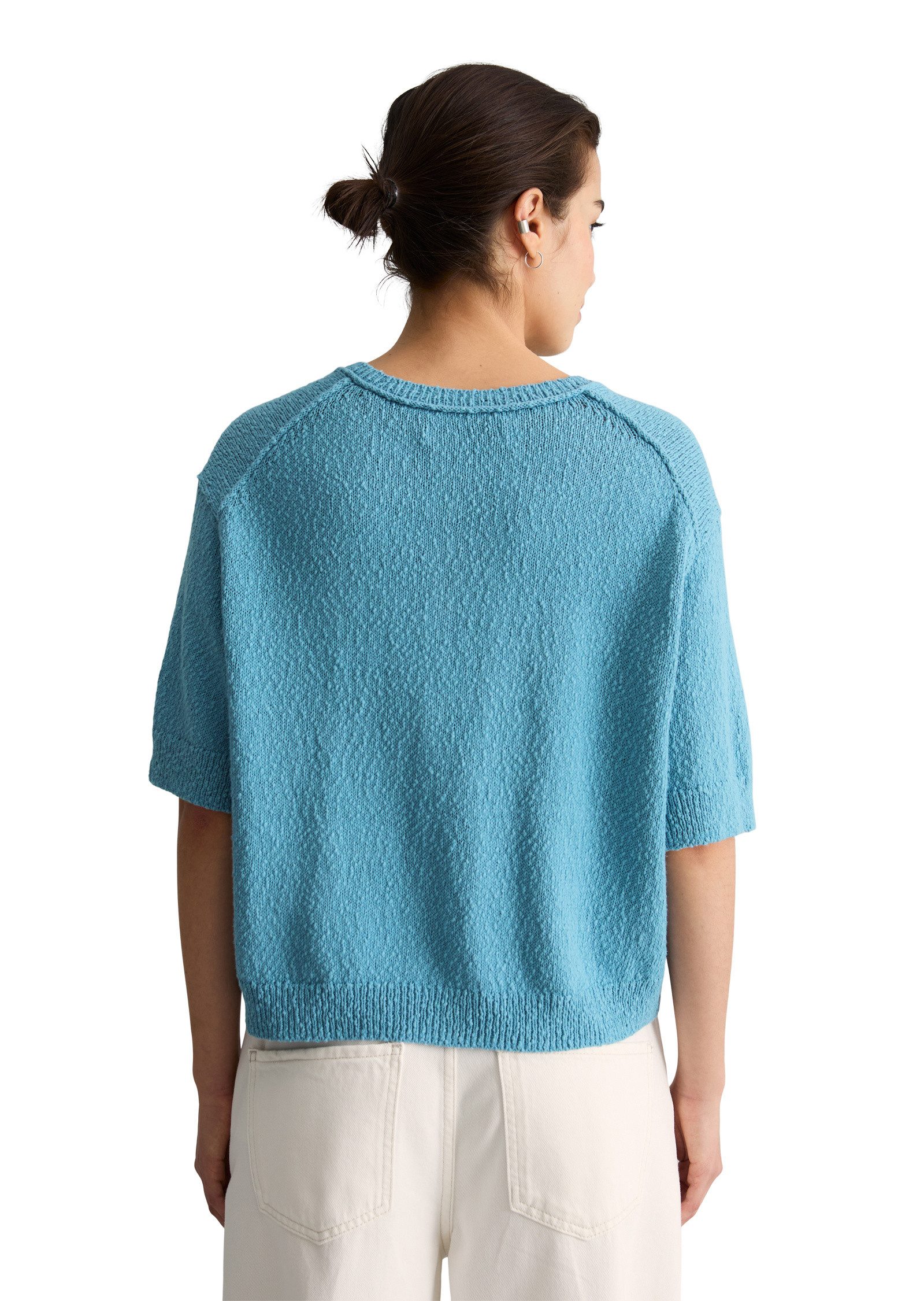 Marc O'Polo DENIM Cardigan aus Cotton Slub Garn