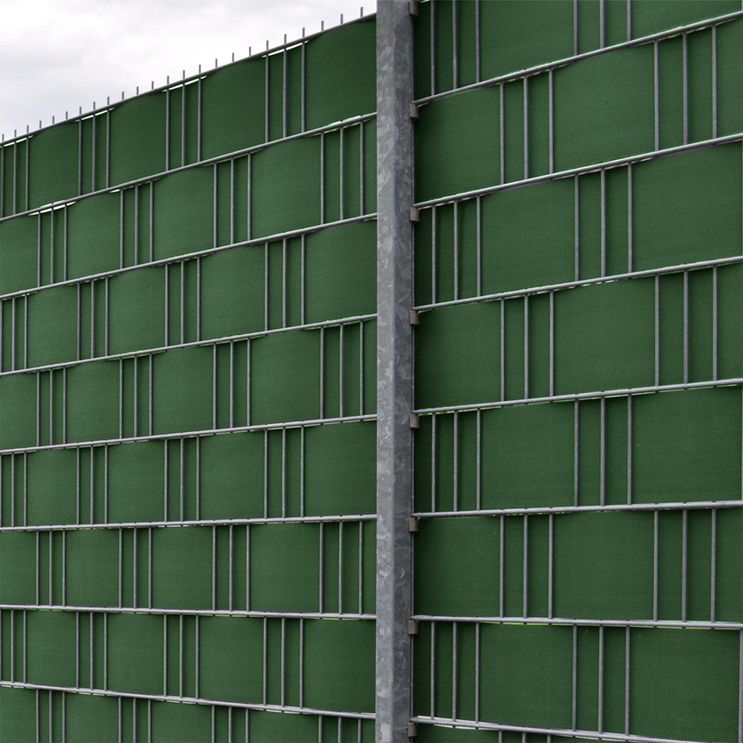 M MERCEO Sichtschutzelement, 50m Zaun Sichtschutz-Streifen/PVC günstig online kaufen