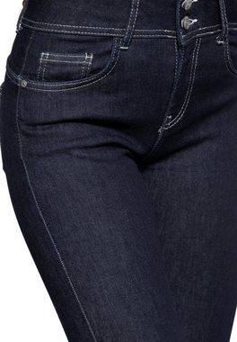 ATT Jeans Slim-fit-Jeans Chloe mit kontrastierten Nähten