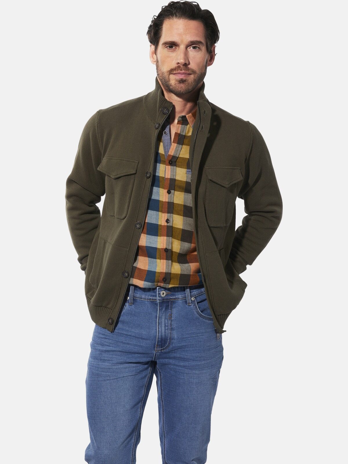 Babista Strickjacke HALOR mit Pattentaschen