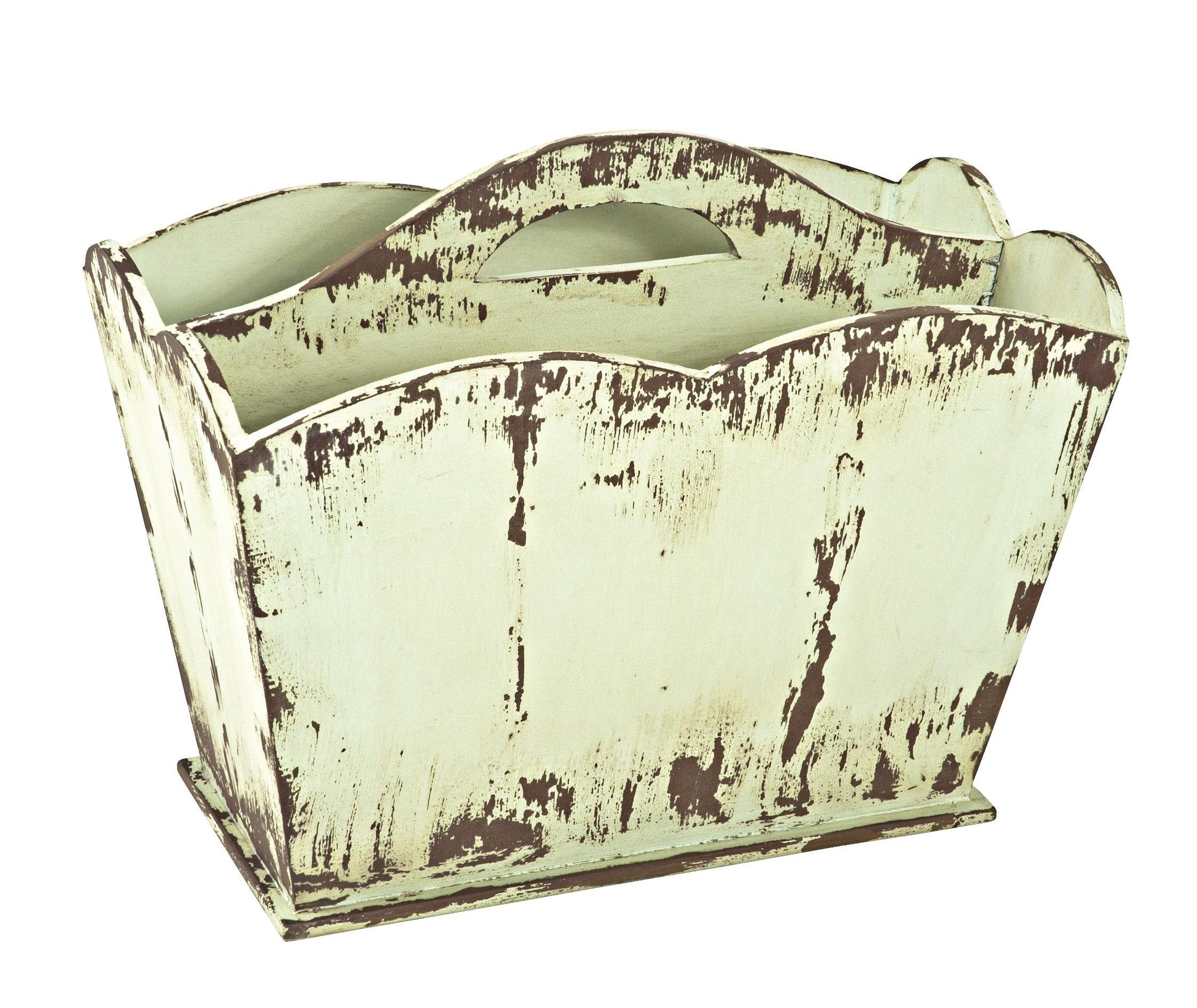 HAKU Zeitungsständer HAKU Möbel Zeitungsständer - vintage - H. 35cm x B. 45cm (1 Stück)
