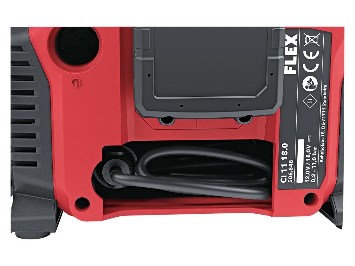 Flex Kompressor CI 11 18.0 12/18,0 V, max. 11 bar