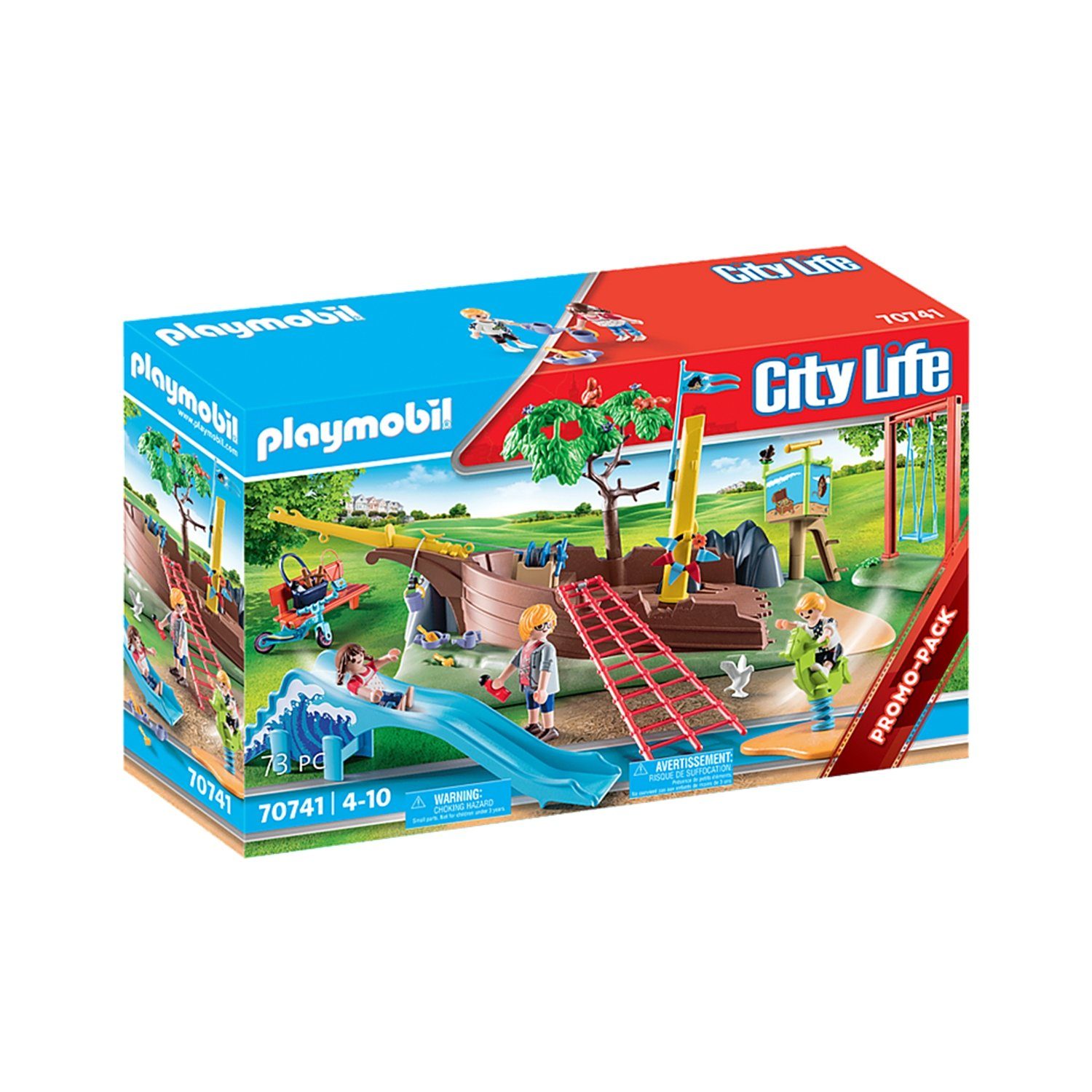 Playmobil® 70741 Abenteuerspielplatz mit Schiffswrack Konstruktions-Spielse günstig online kaufen